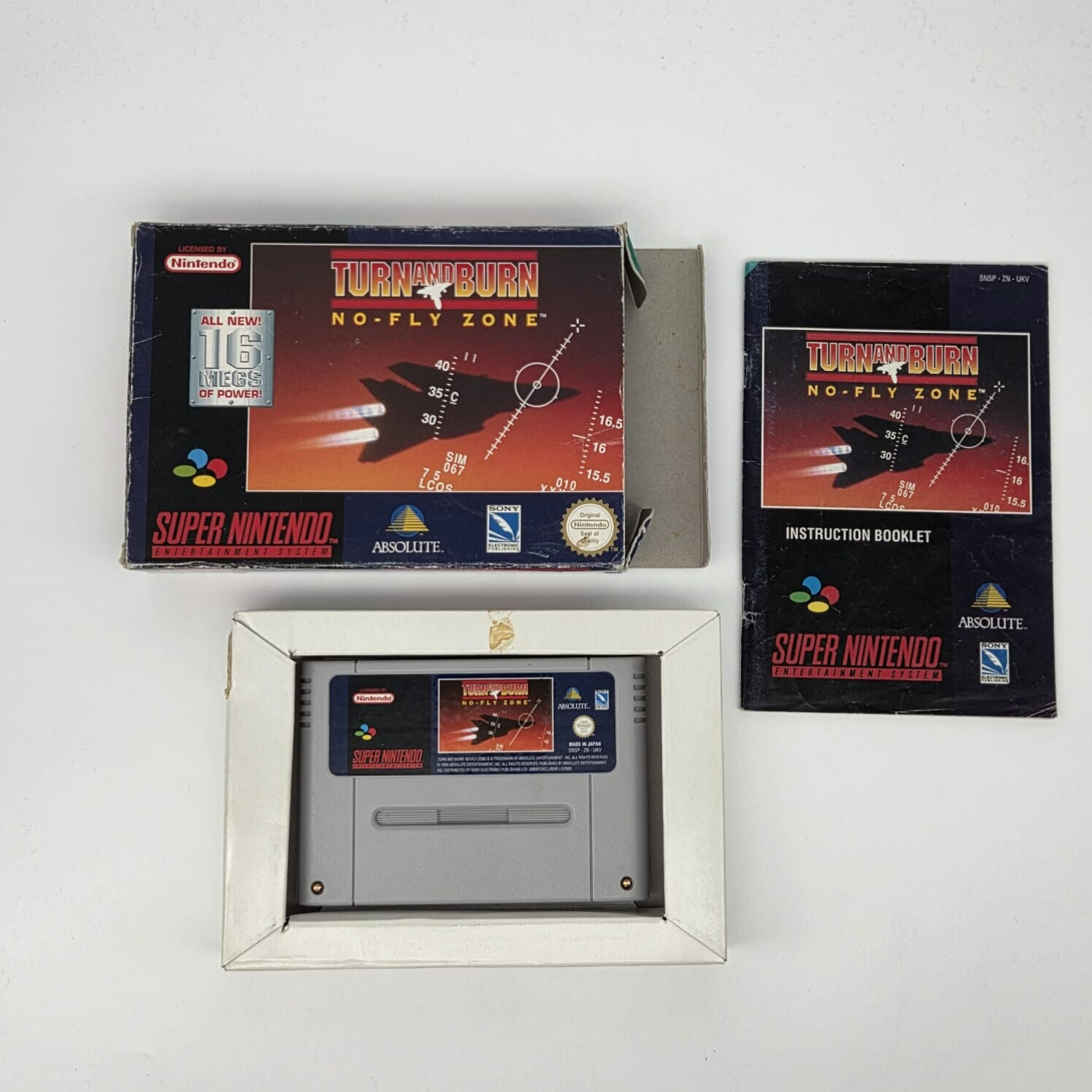 Snes Turn and Burn: No-Fly Zone
