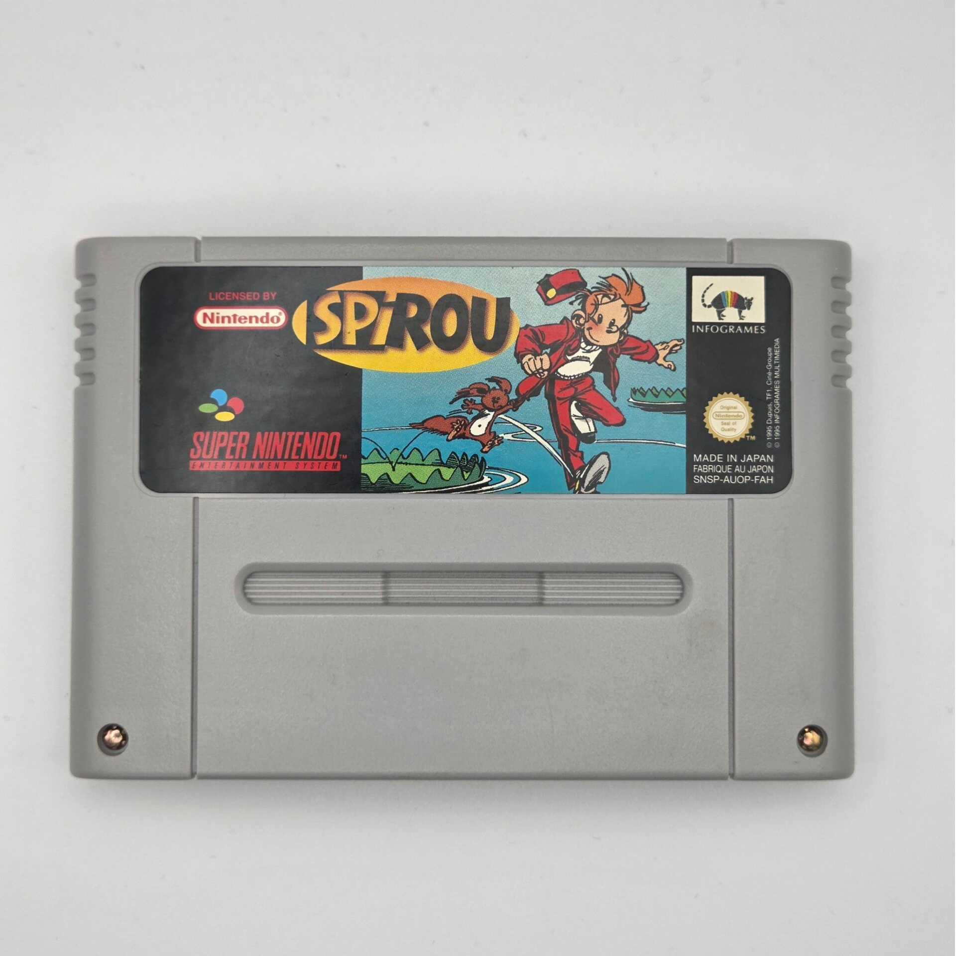 Snes Spirou / Robbedoes