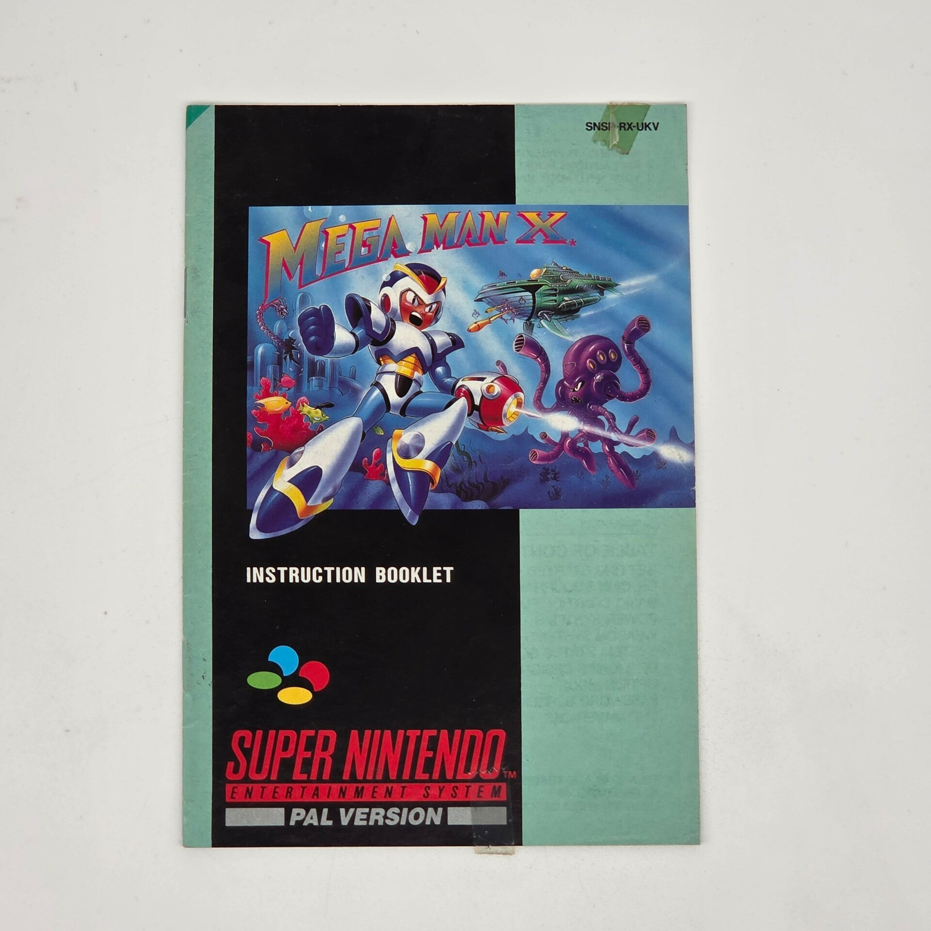 Snes Manual Mega Man X