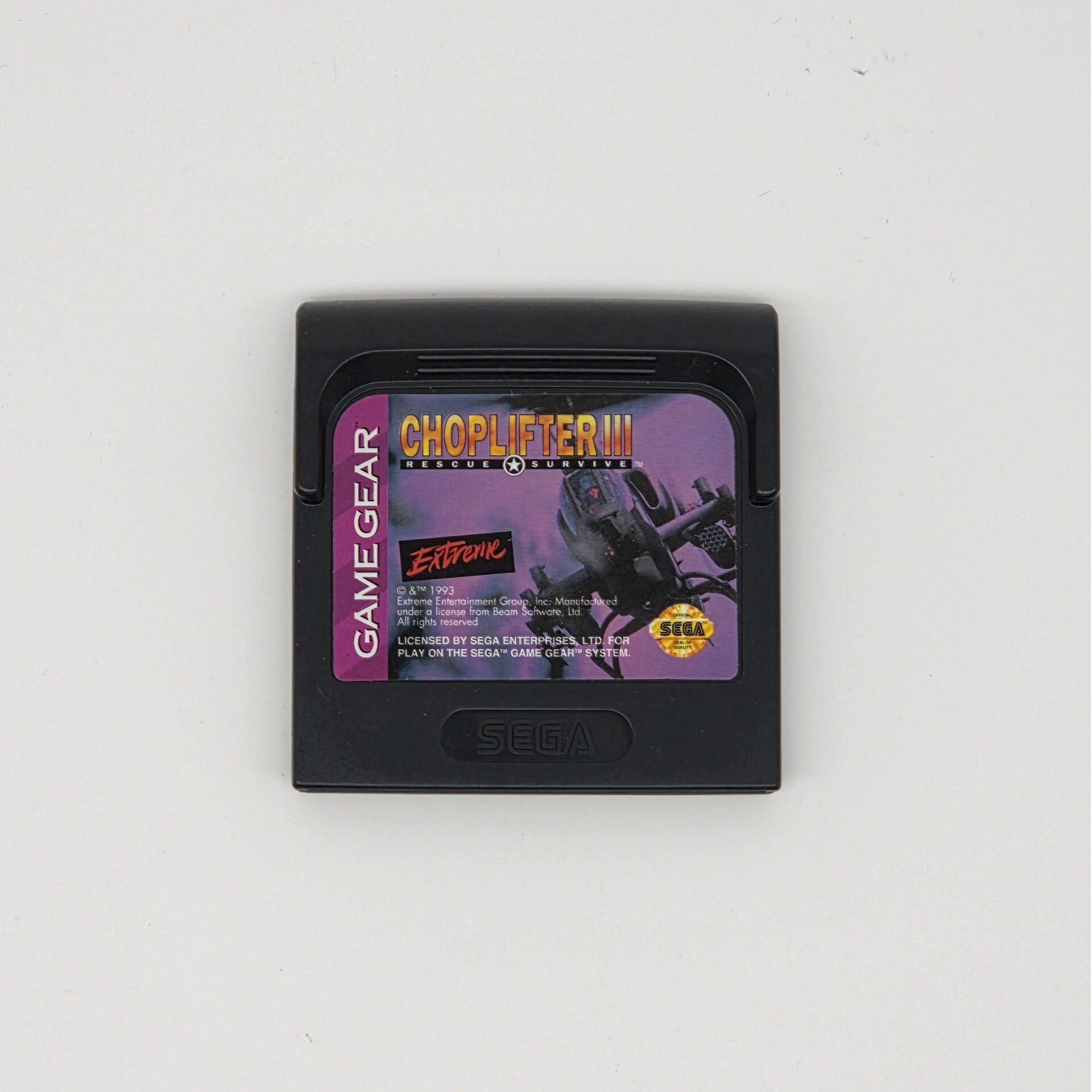 Game Gear Choplifter III (USA)