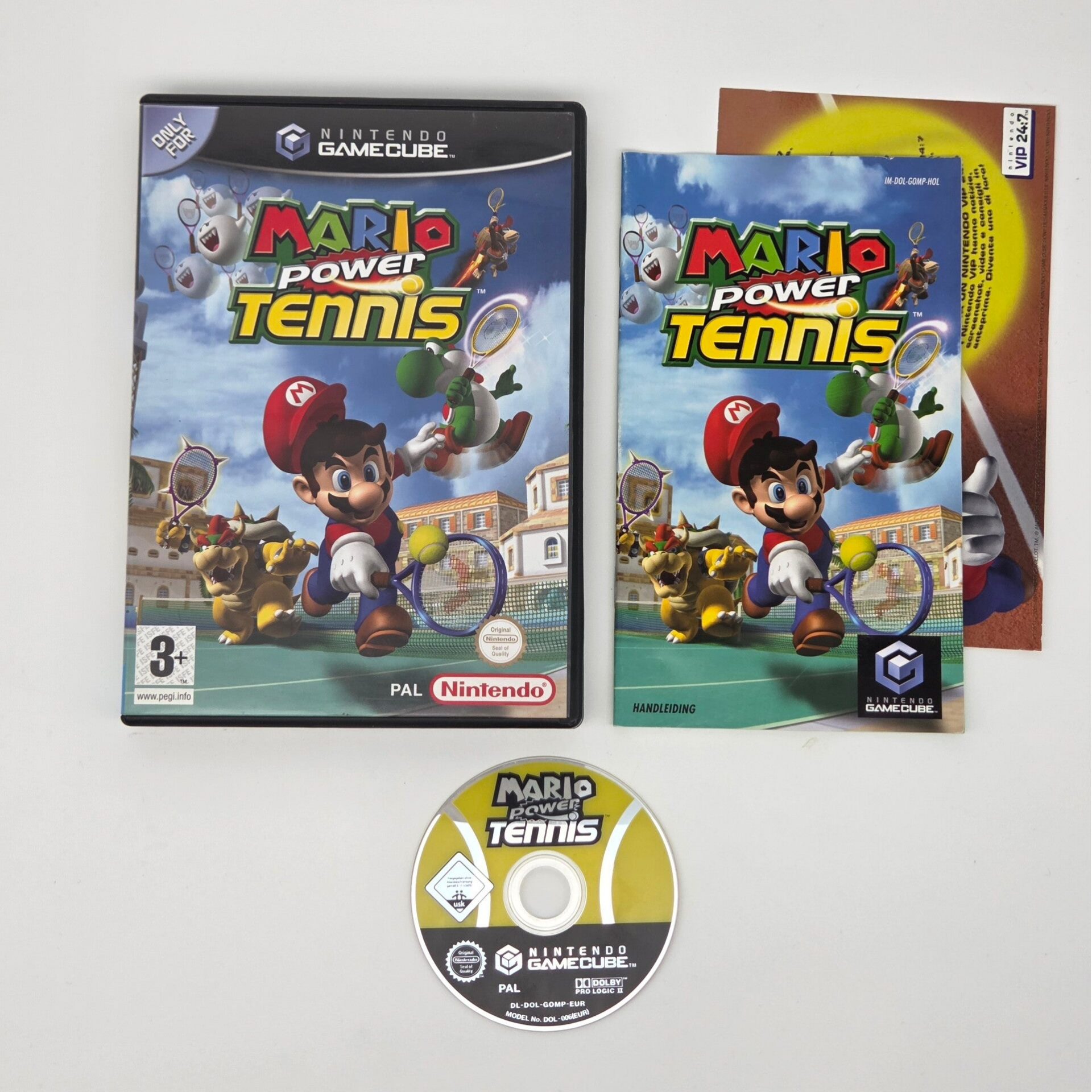 Gamecube Mario Power Tennis