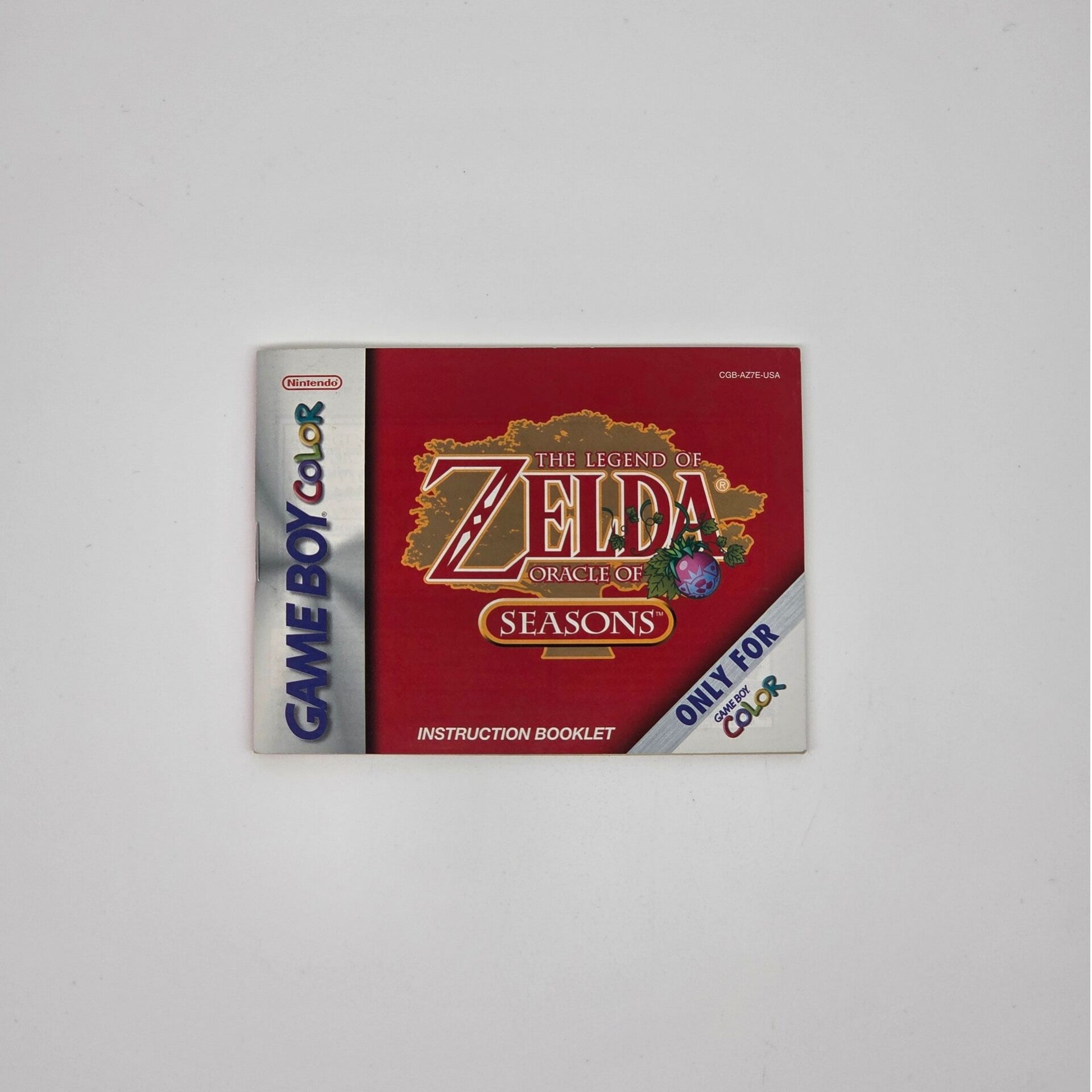Gameboy Color Manual The Legend of Zelda Oracle of Seasons