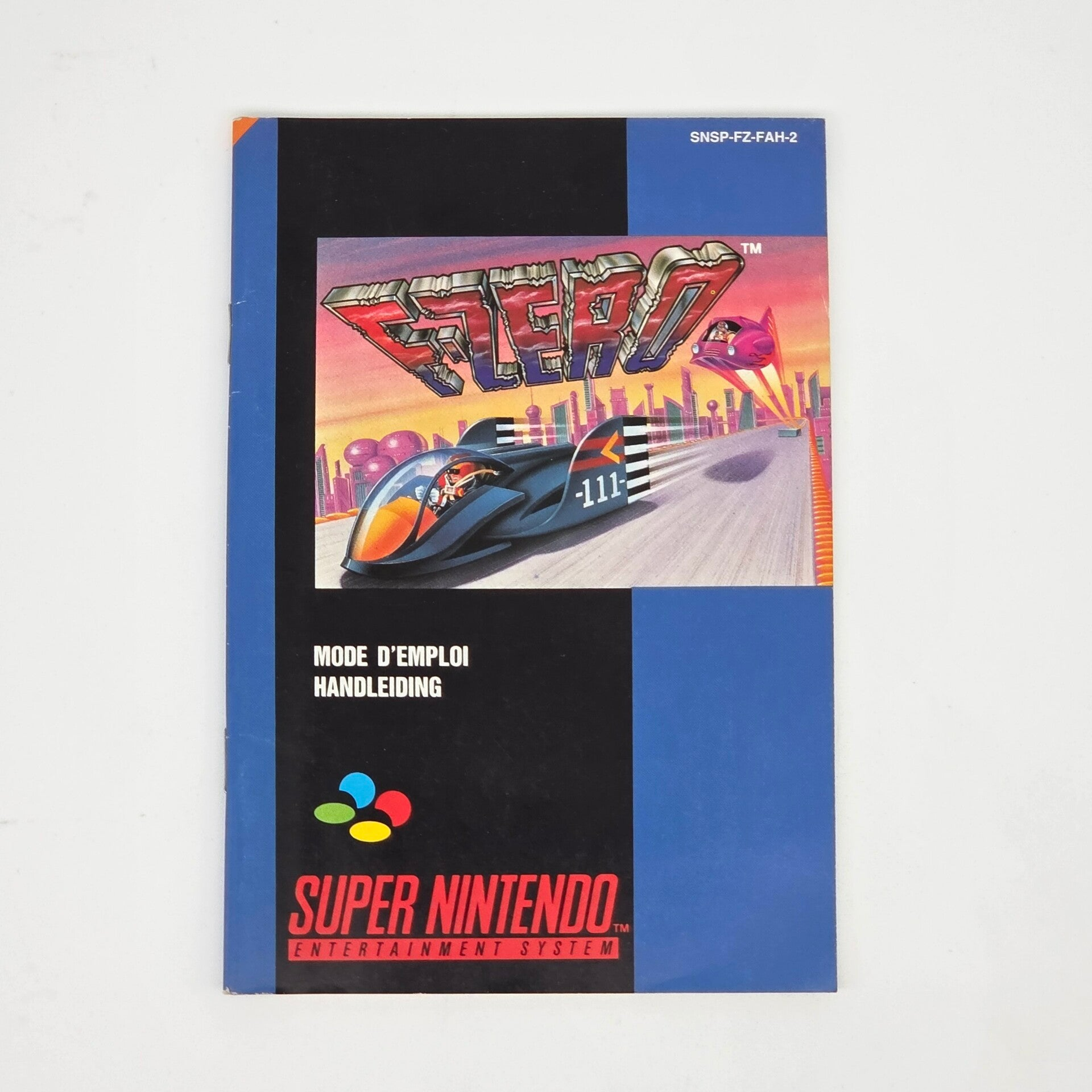 Snes Manual F-Zero