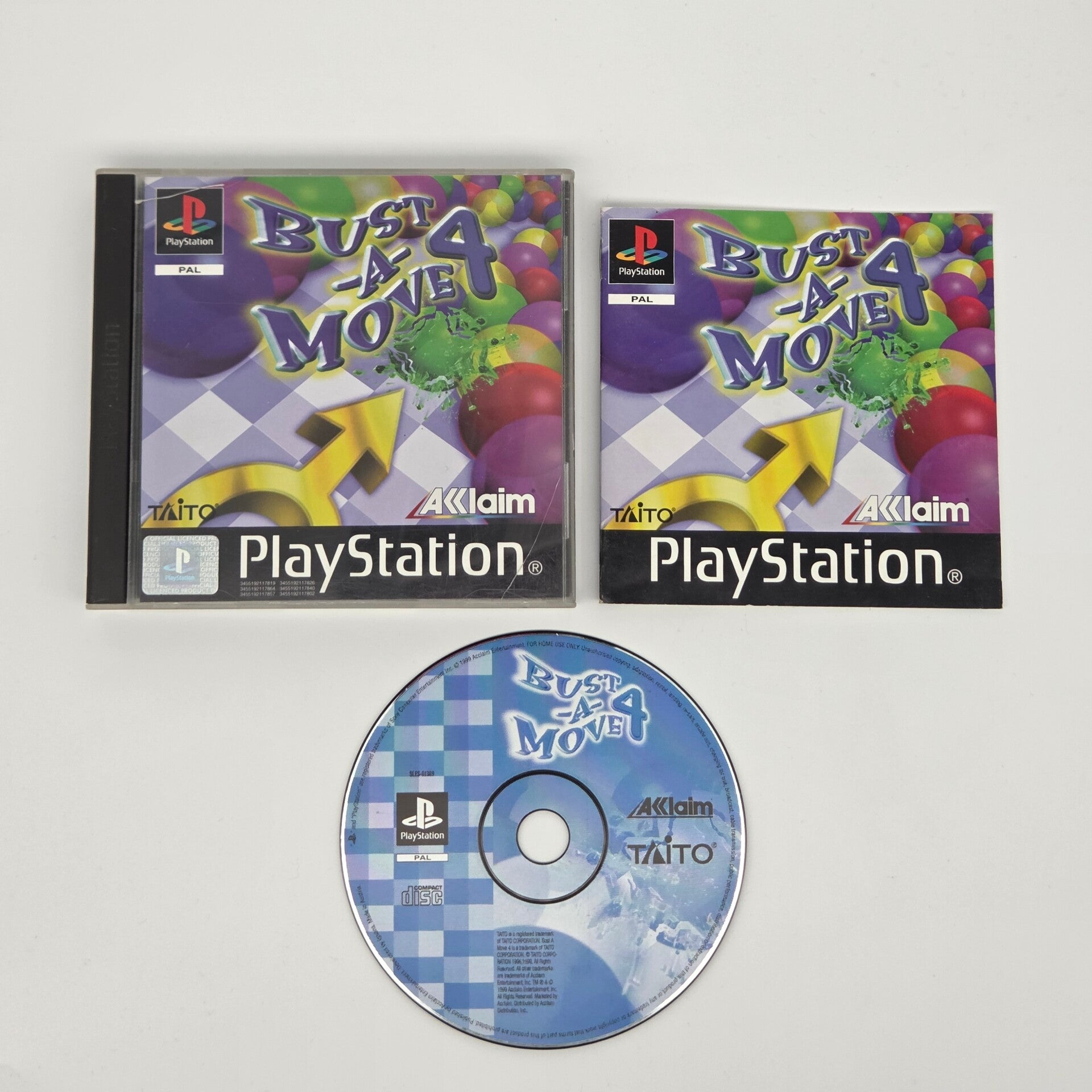 Playstation 1 Bust-A-Move 4