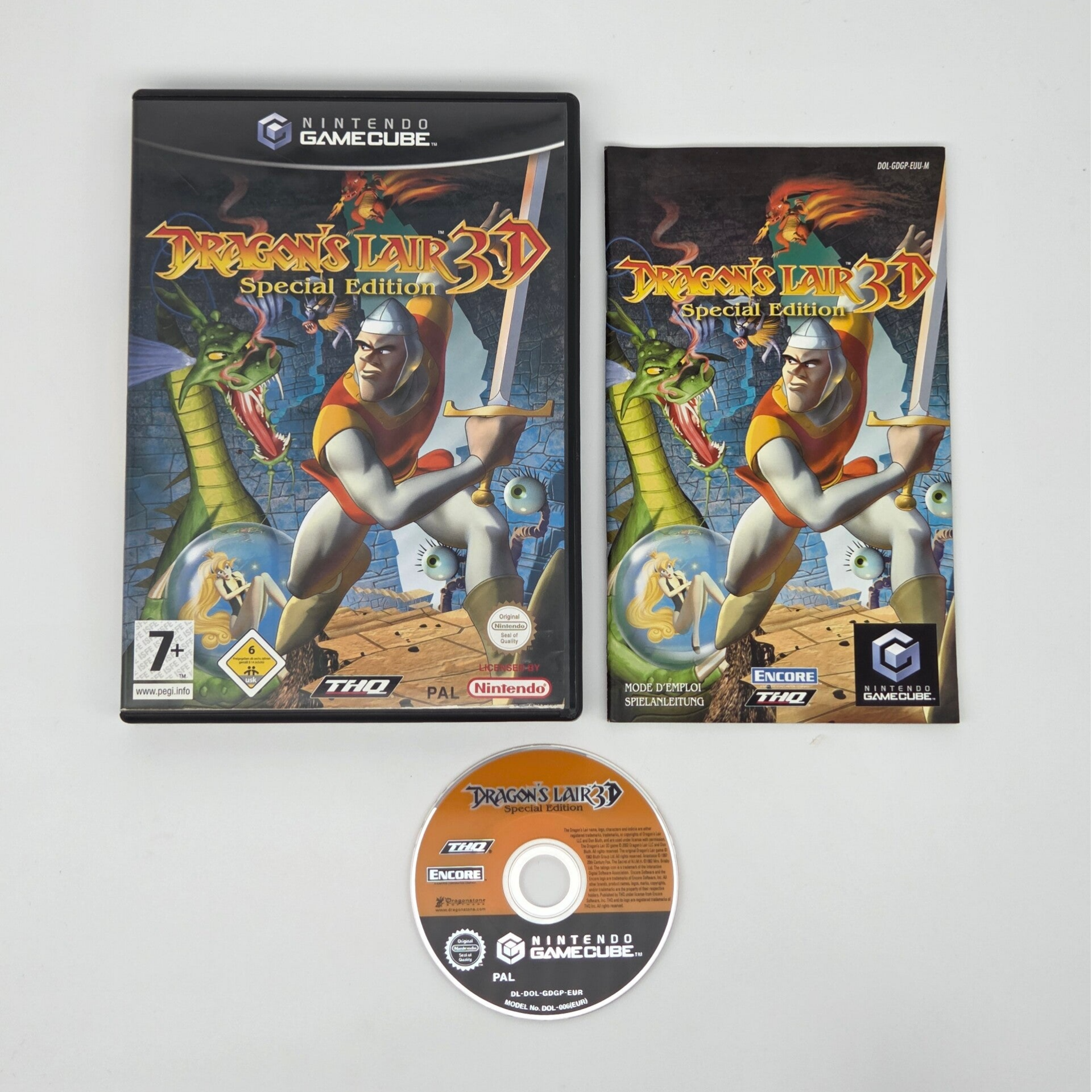 Gamecube Dragon’s Lair 3D Return to the Lair