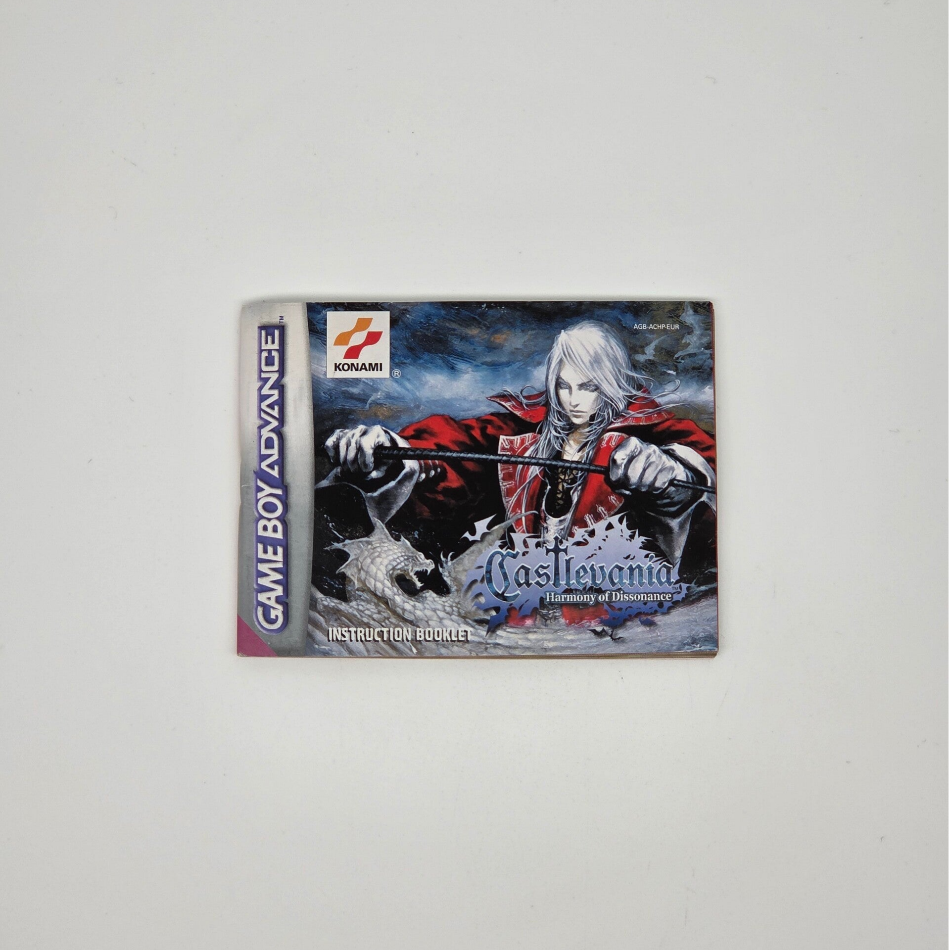 Gameboy Advance Manual Castlevania: Harmony of Dissonance