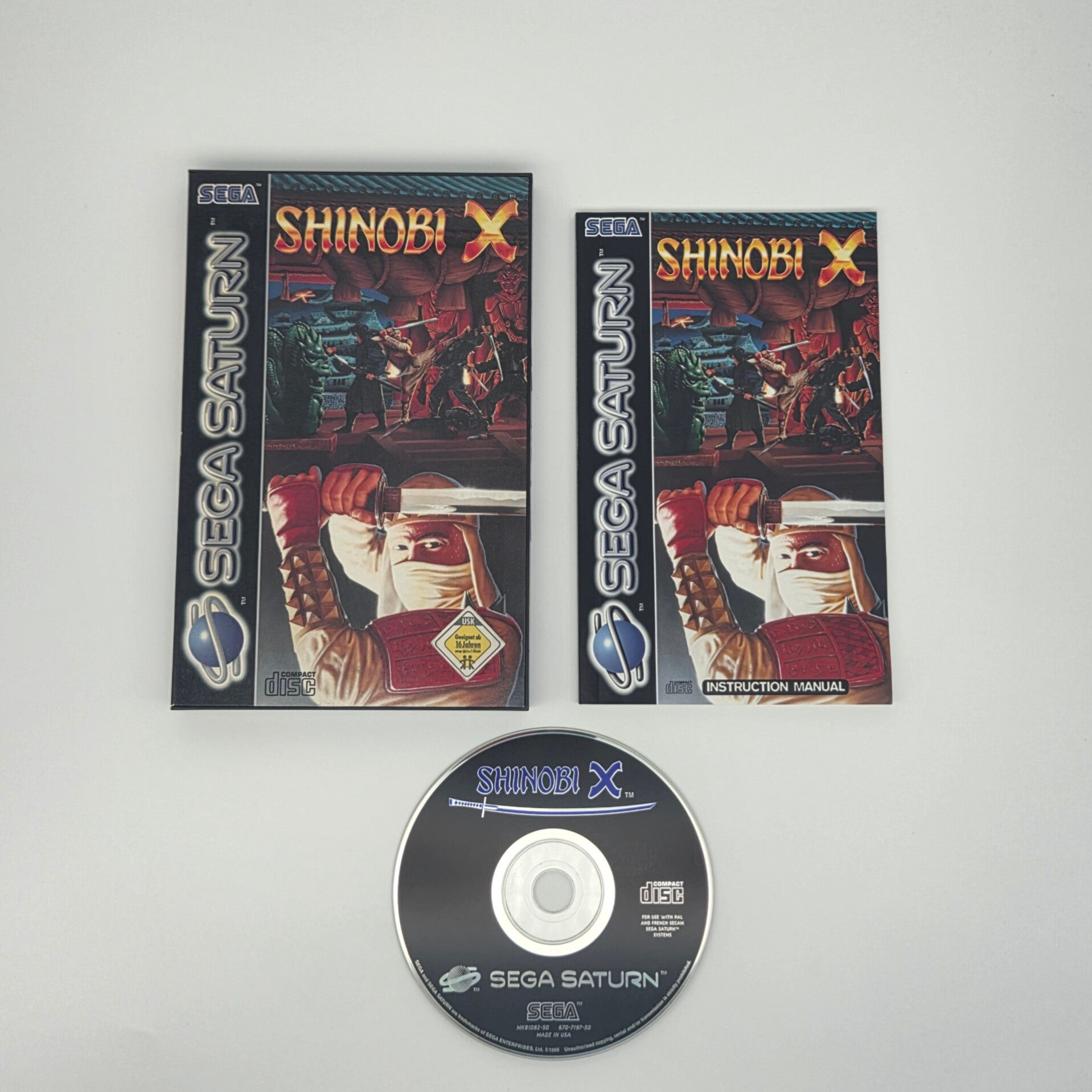 Sega Saturn Shinobi X