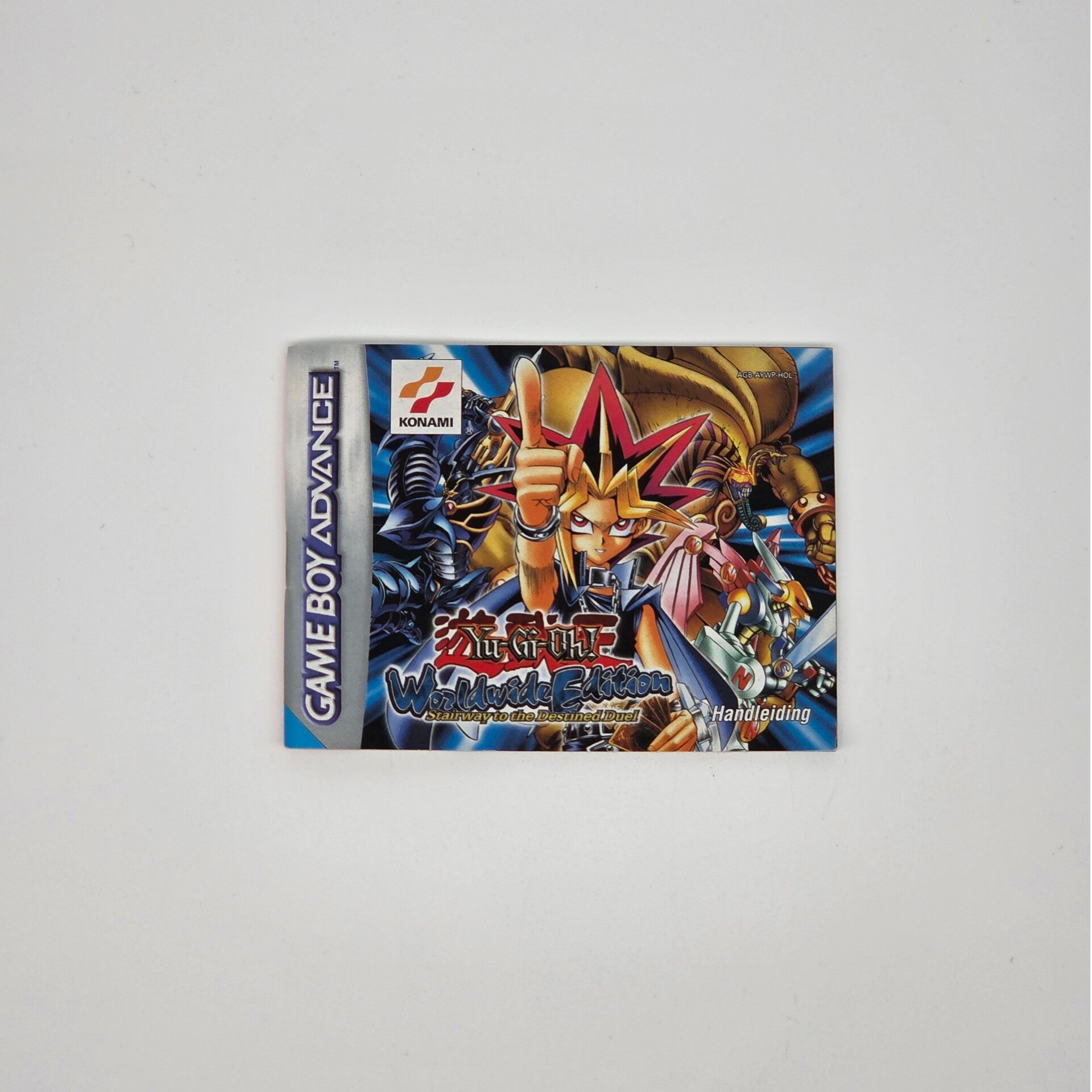Gameboy Advance Manual Yu-Gi-Oh Worldwide Edition