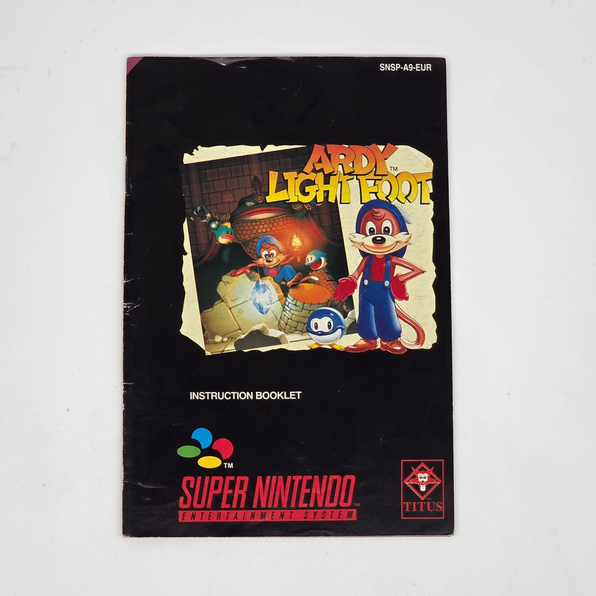 Snes Manual Ardy Lightfoot