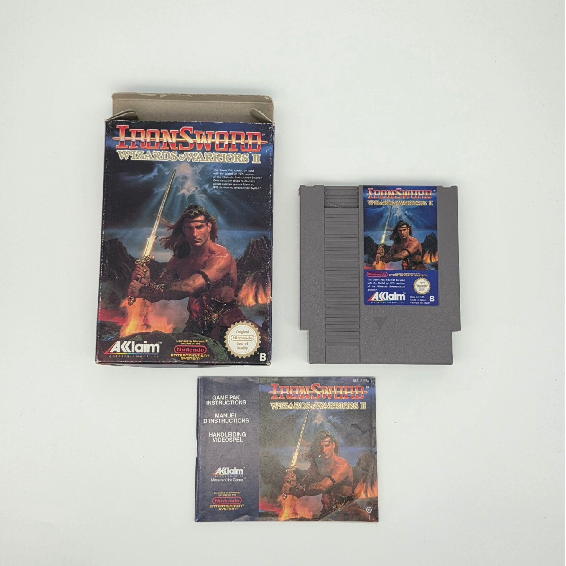 Nes IronSword: Wizards & Warriors II