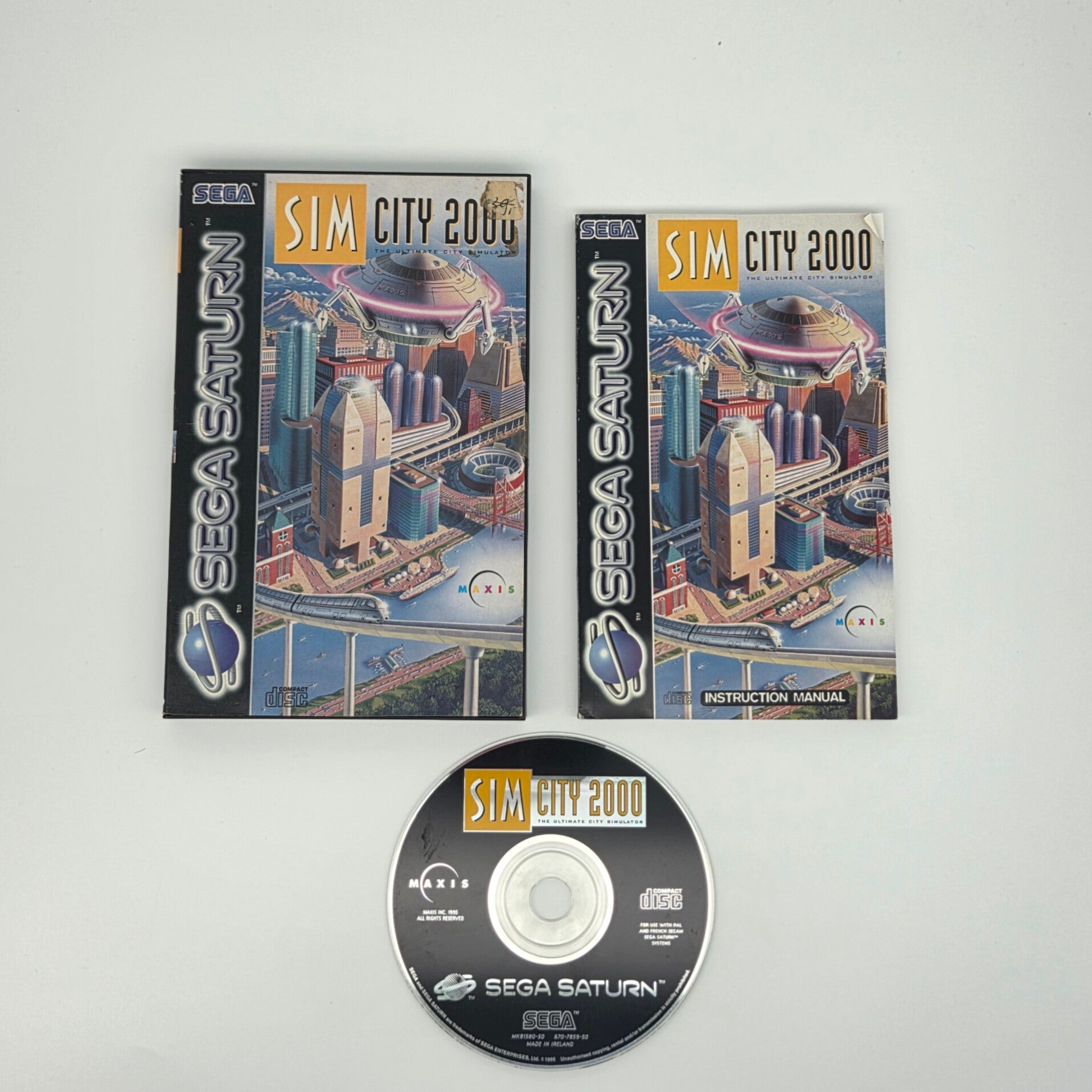 Sega Saturn SimCity 2000