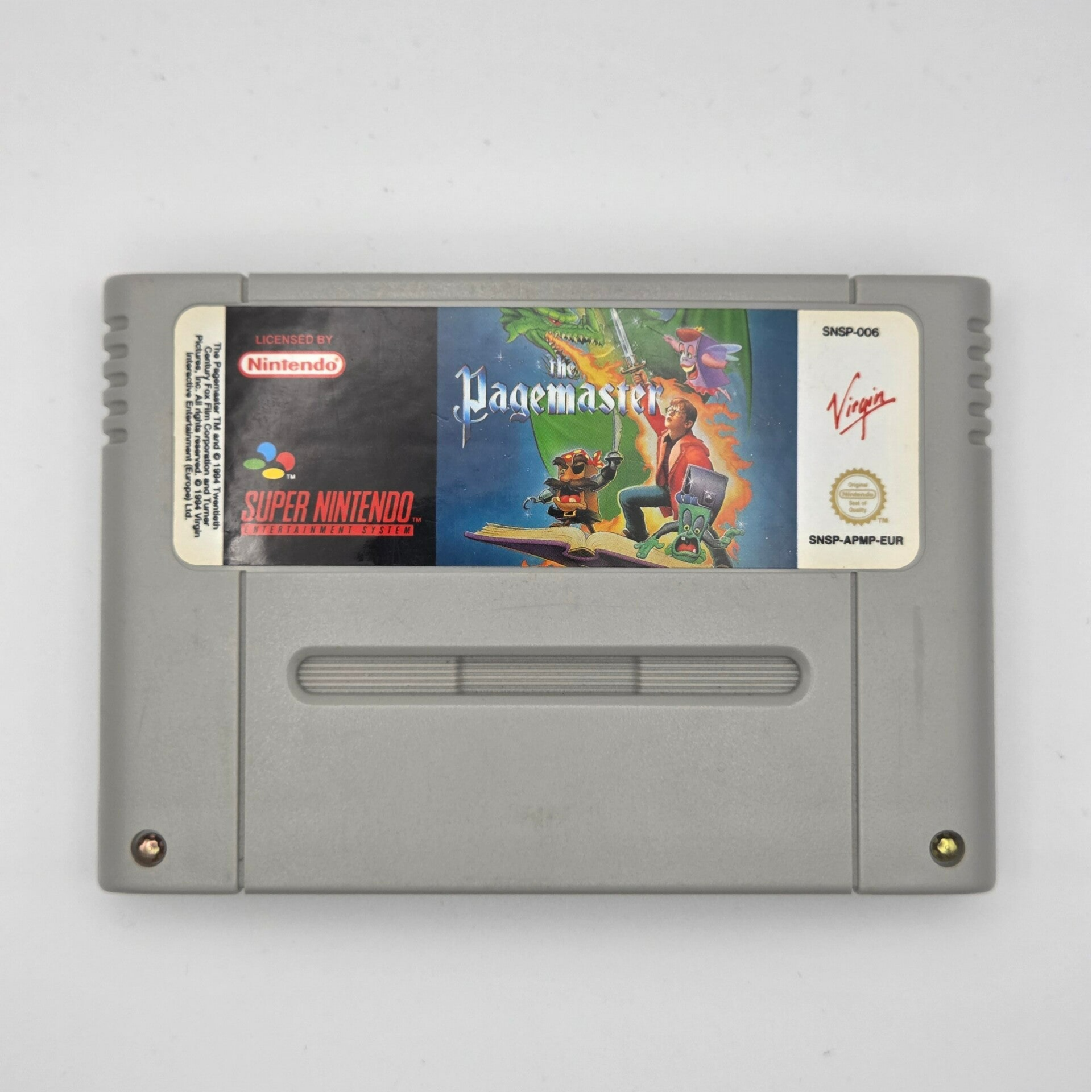 Snes The Pagemaster