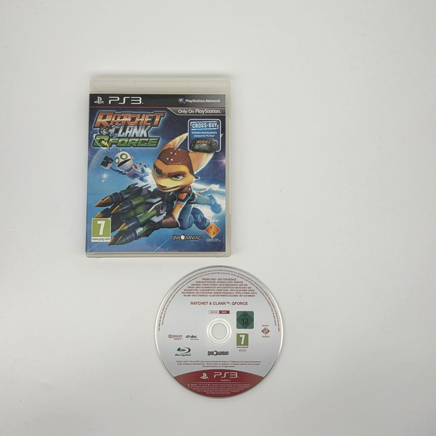 PlayStation 3 Ratchet and Clank QForce Promo