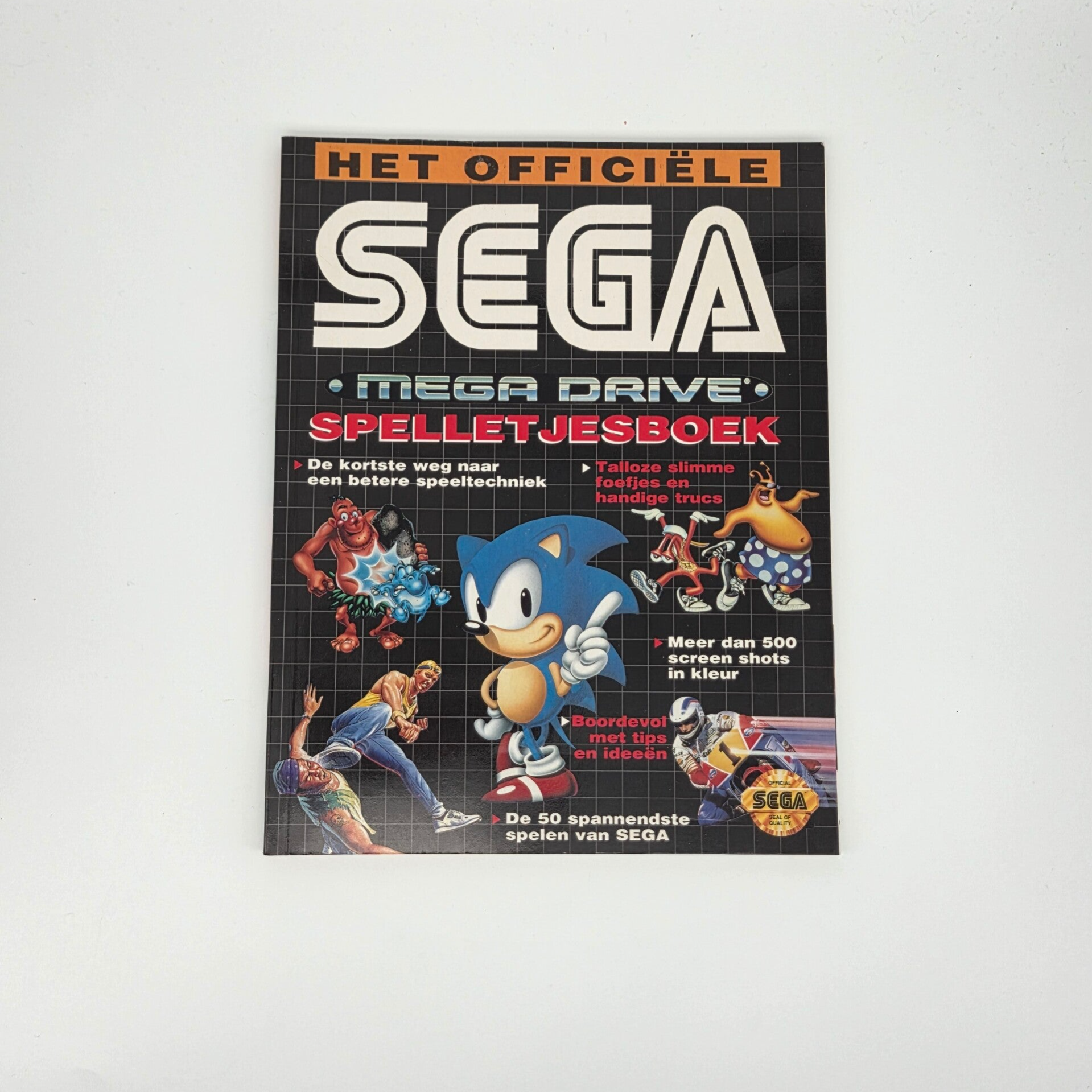 Het Officiële SEGA Mega Drive Spelletjes Boek