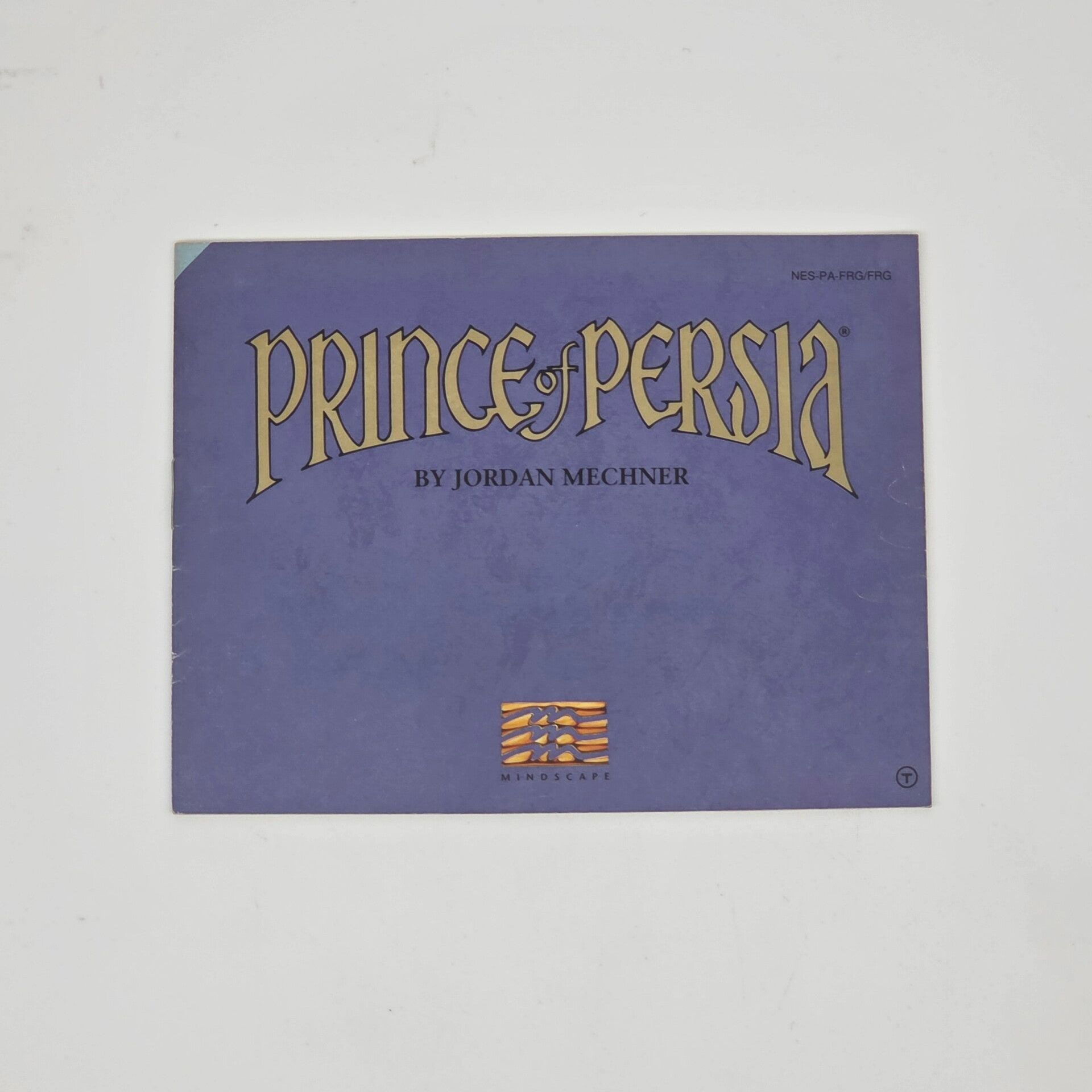 Nes Manual Prince of Persia