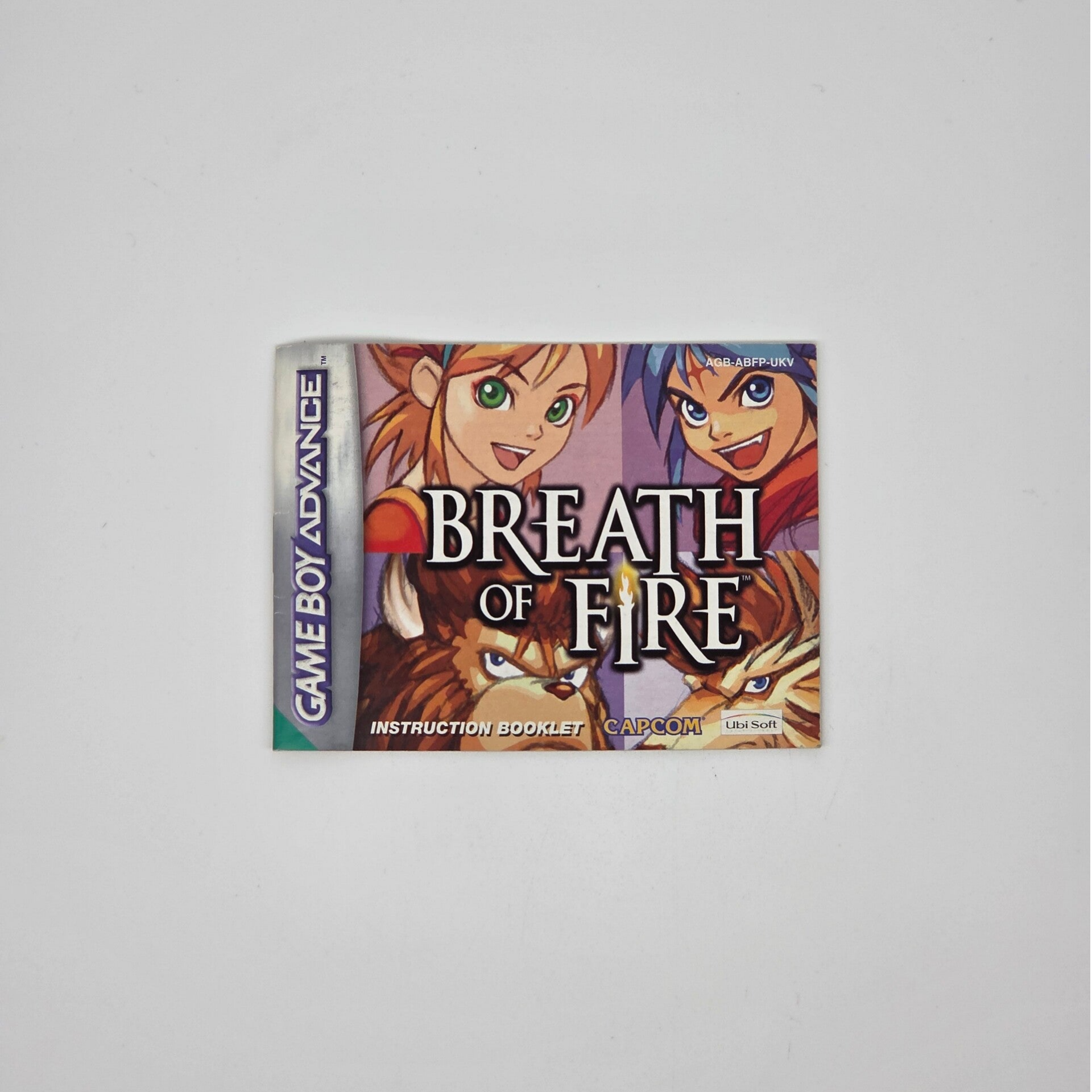 Gameboy Advance Manual Breath of Fire