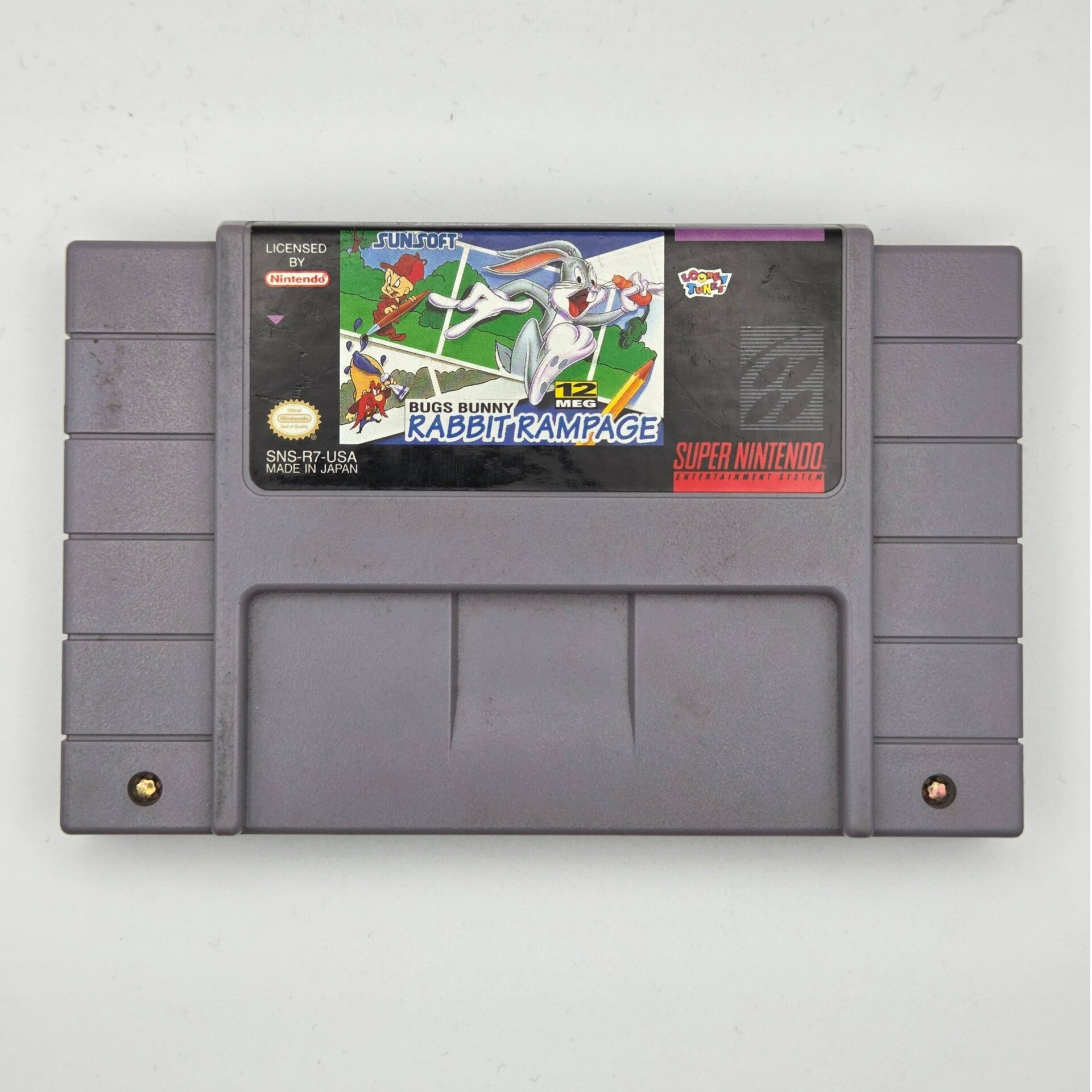 Snes Bugs Bunny Rabbit Rampage (USA)