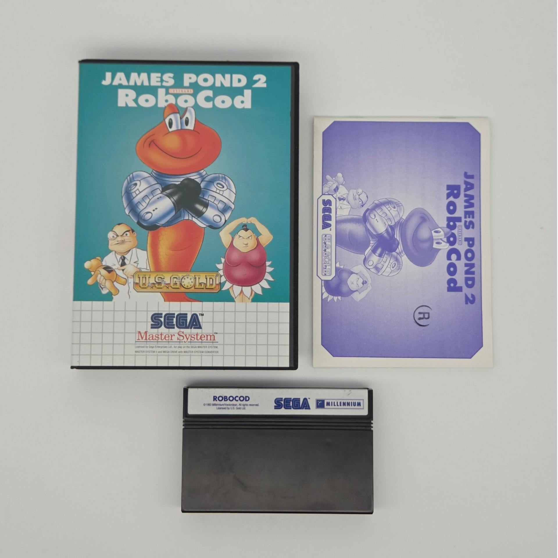 Master System James Pond 2 Robo Cod