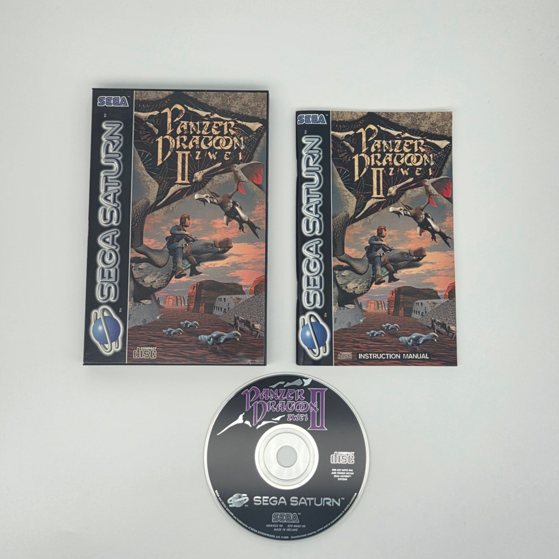 Sega Saturn Panzer Dragoon 2 Zwei