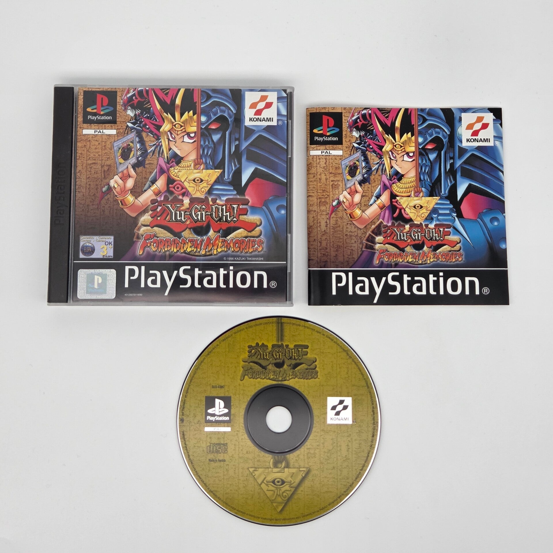 Playstation 1  Yu-Gi-Oh! Forbidden Memories