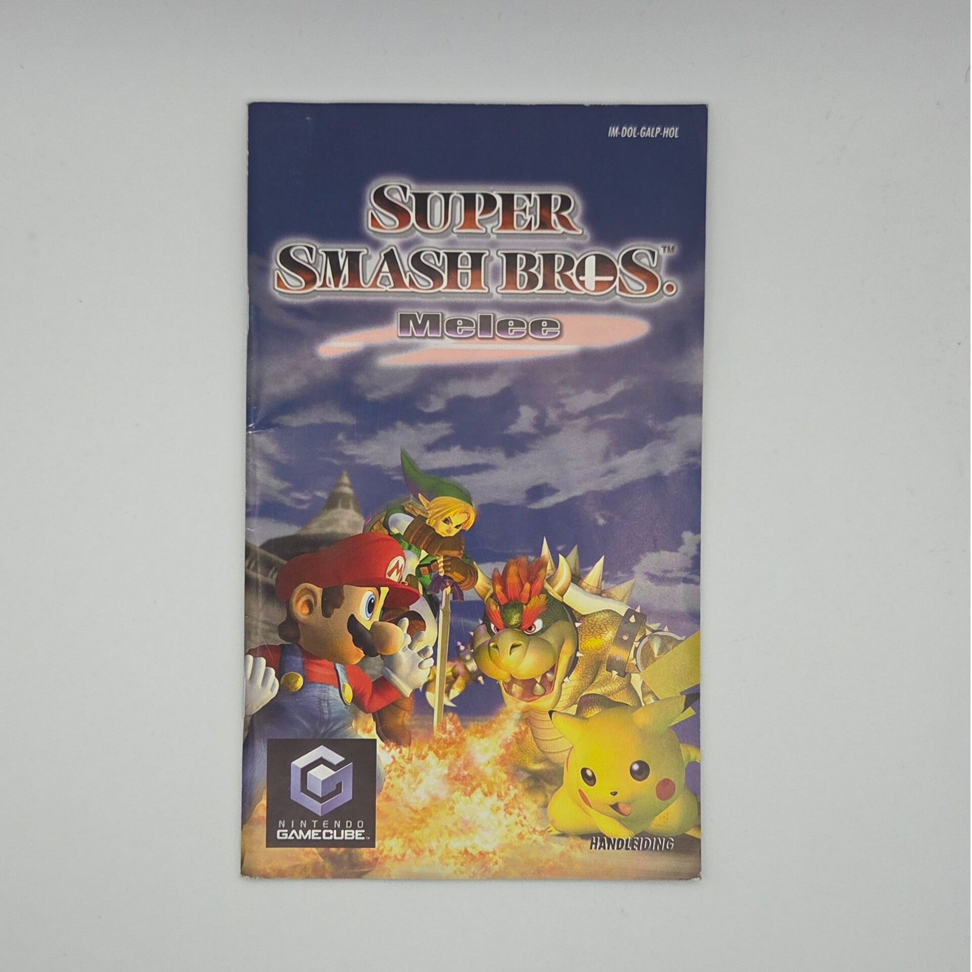 Gamecube Manual Super Smash Bros