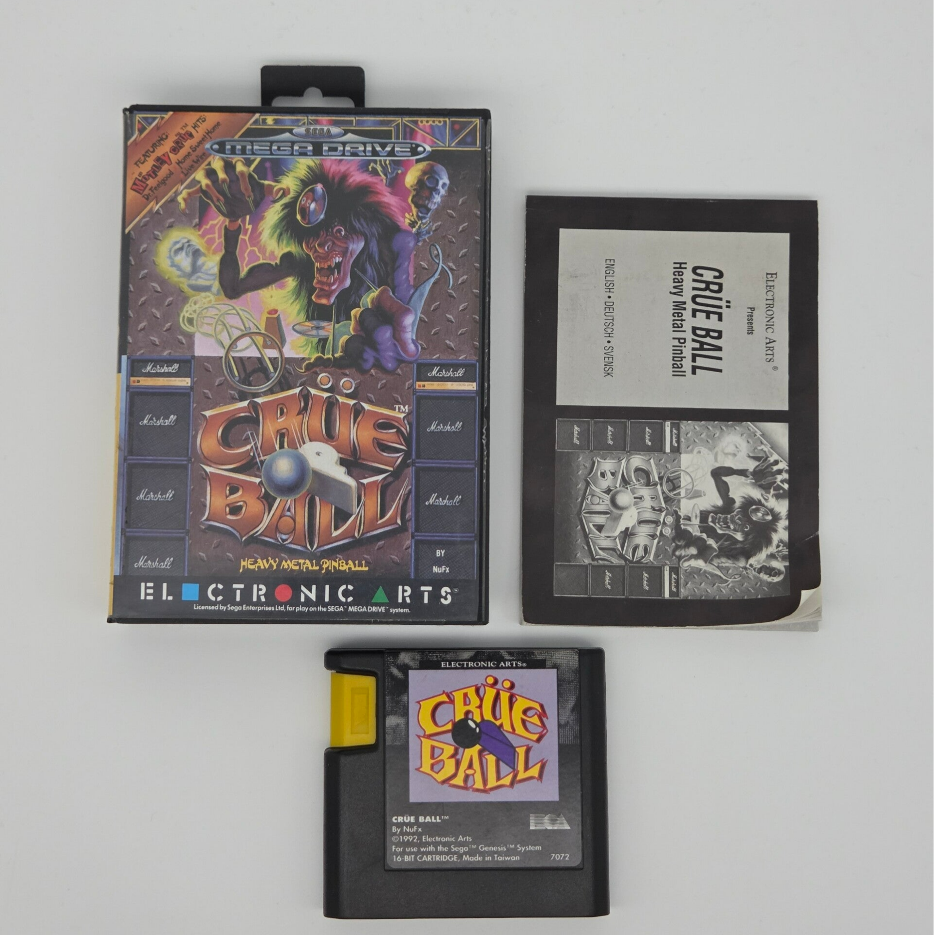 Mega Drive Crue Ball