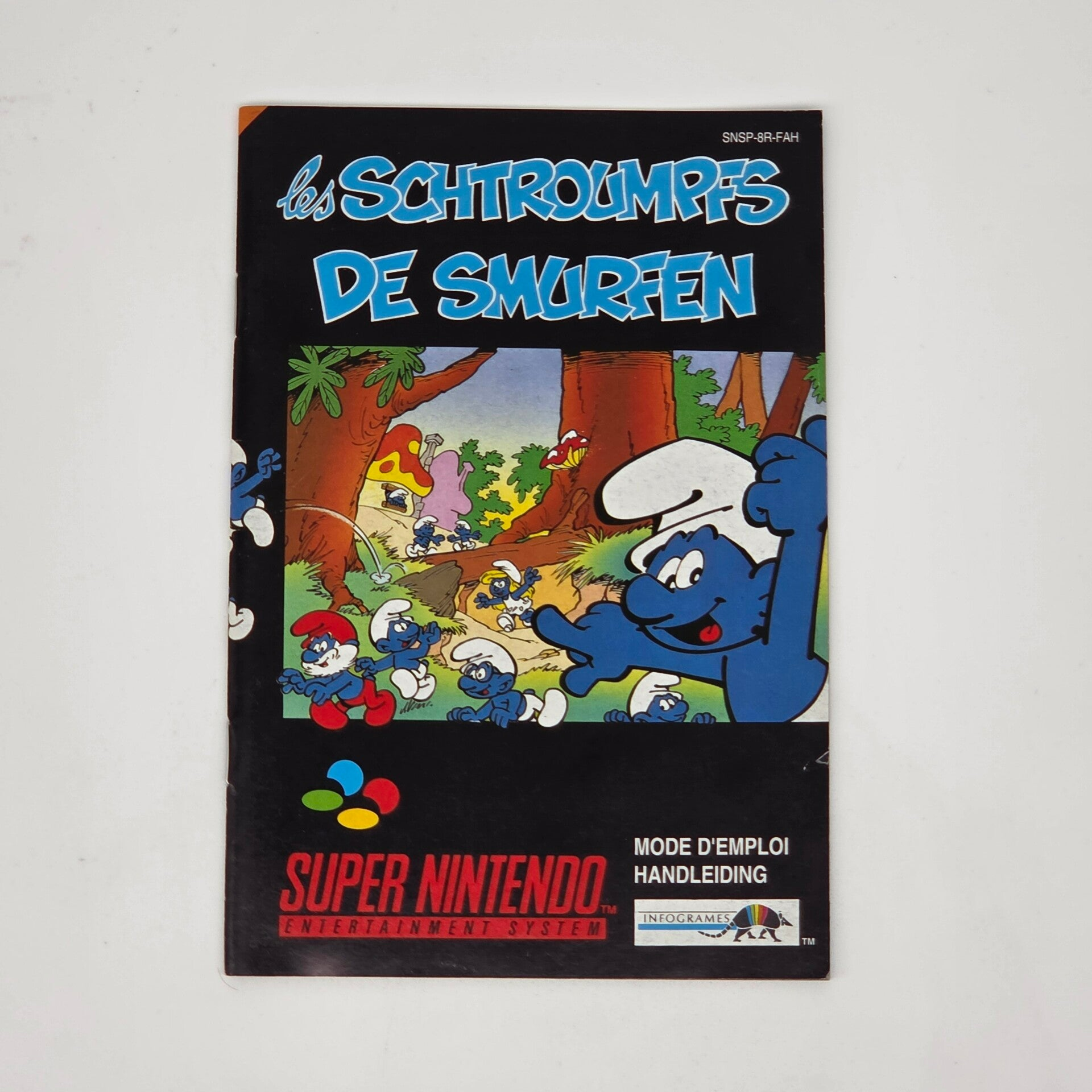 Snes Manual De Smurfen