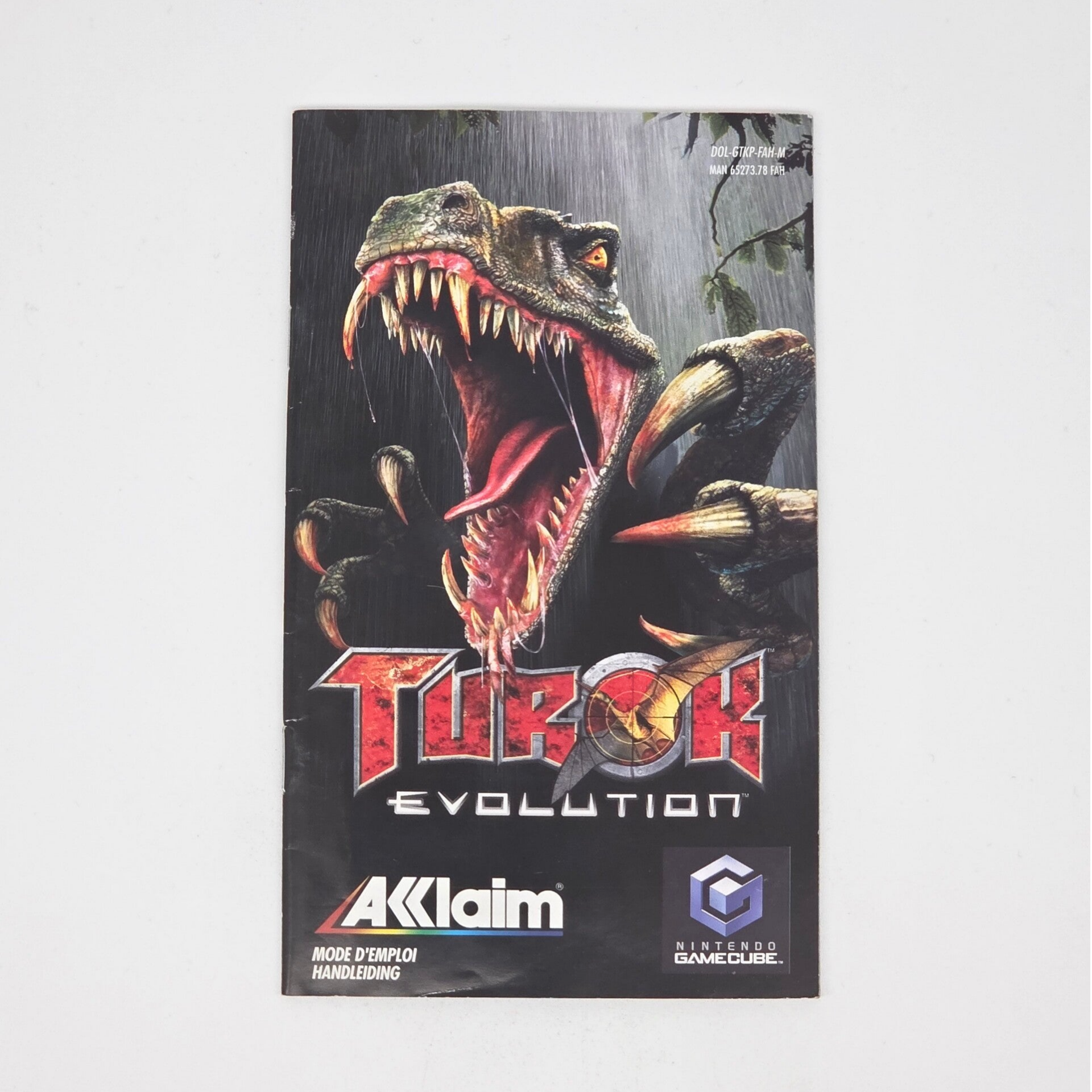 Gamecube Manual Turok Evolution