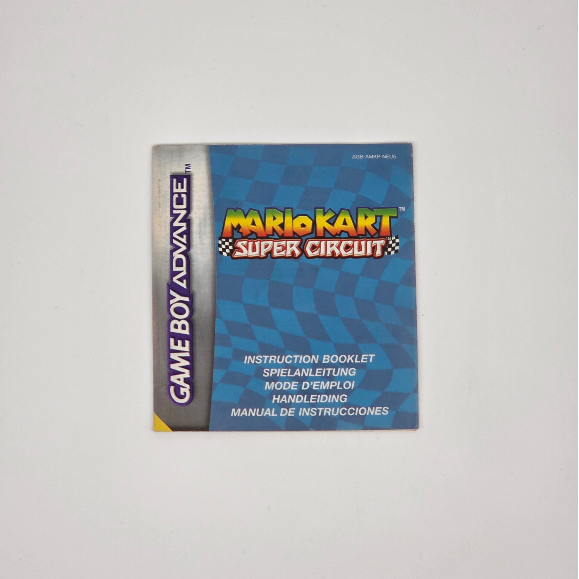 Gameboy Advance Manual Mario Kart Super Circuit