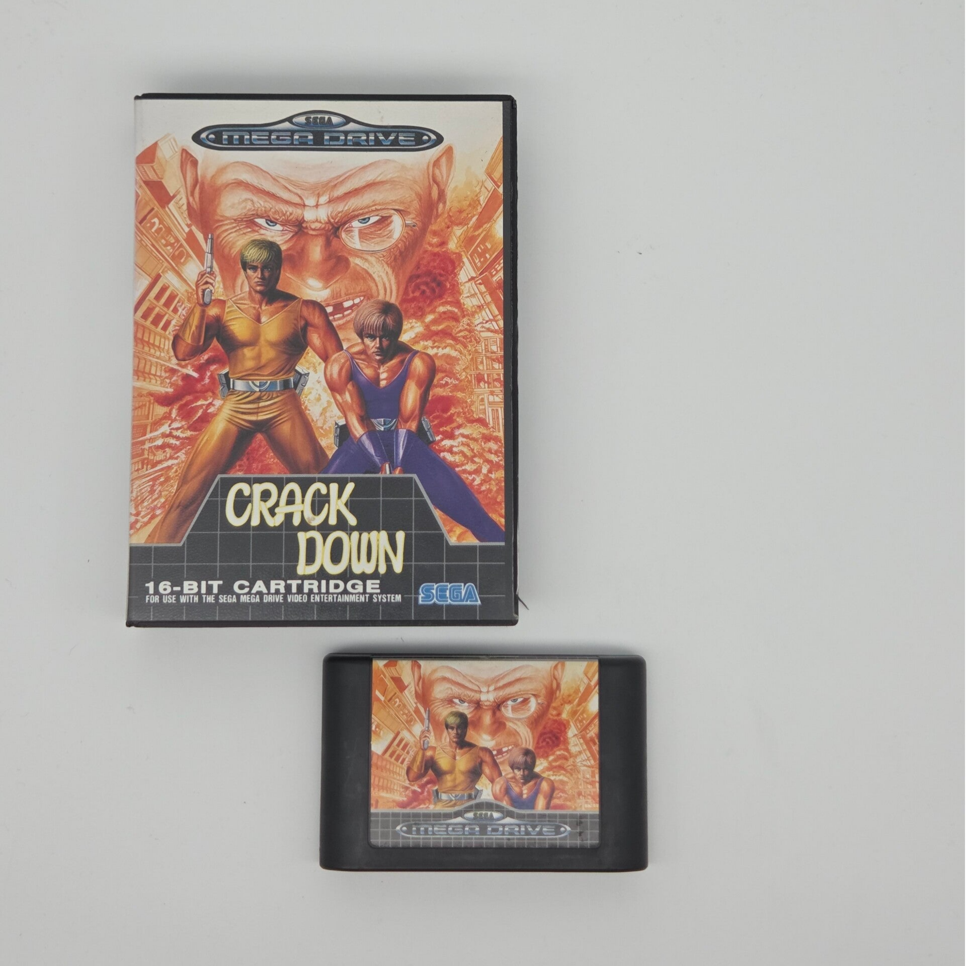 Mega Drive Crack Down