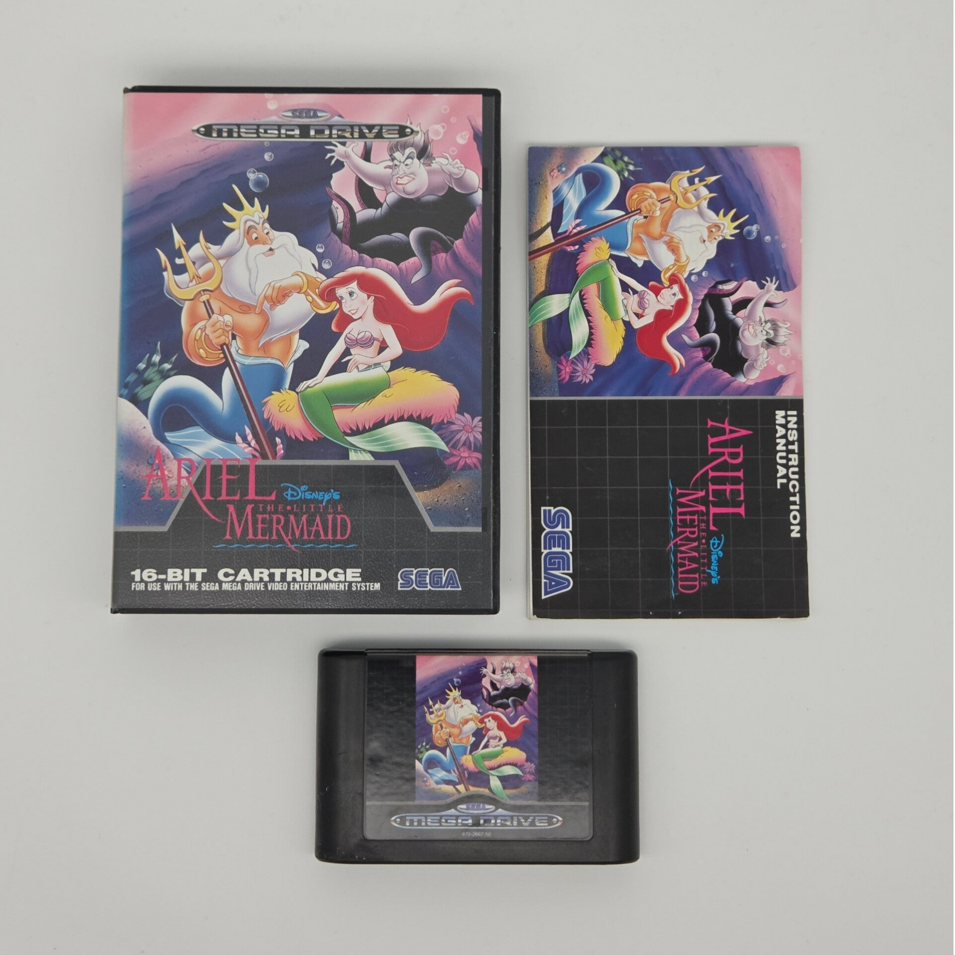 Mega Drive Ariel the Little Mermaid