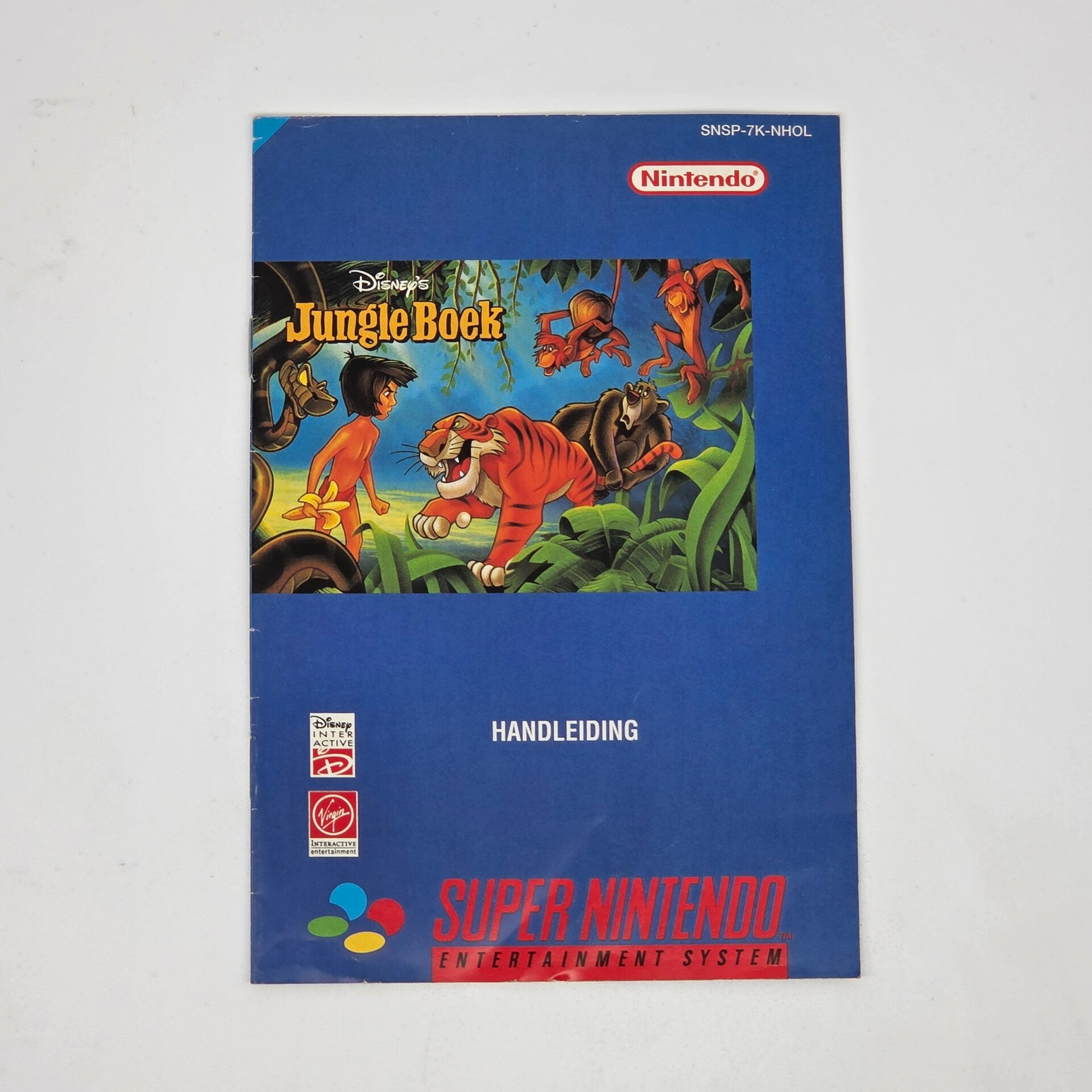 Snes Manual JungleBoek