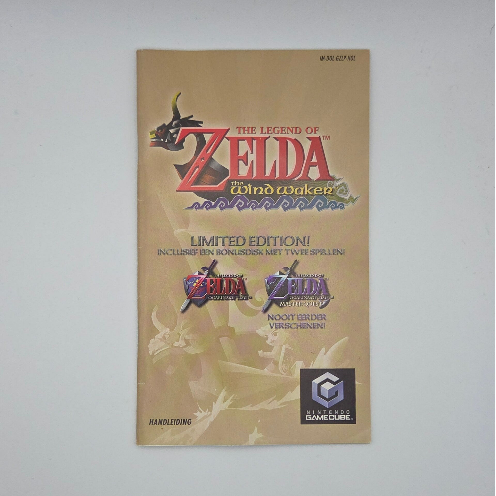 Gamecube Manual Zelda Windwaker