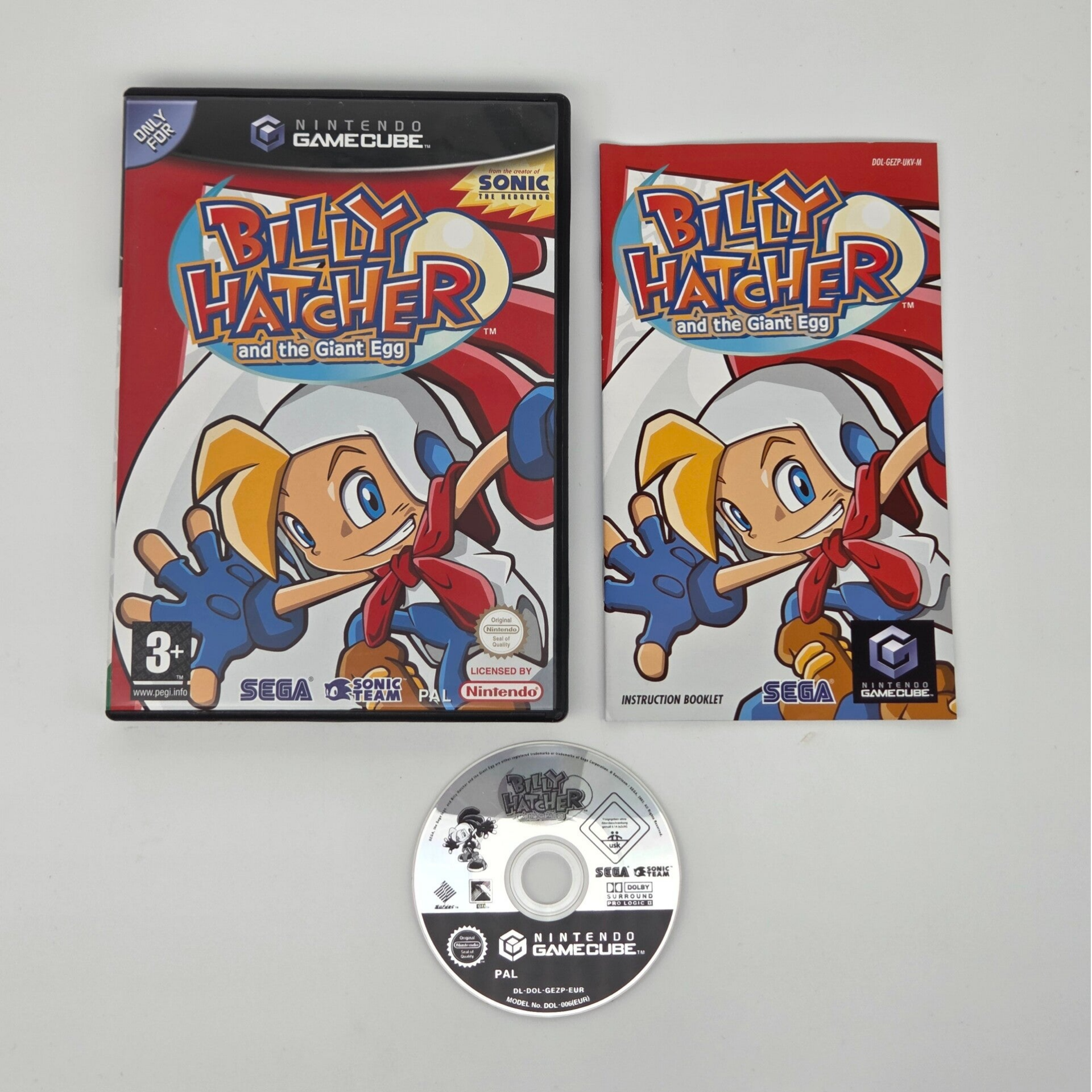 Gamecube Billy Hatcher and the Giant Egg