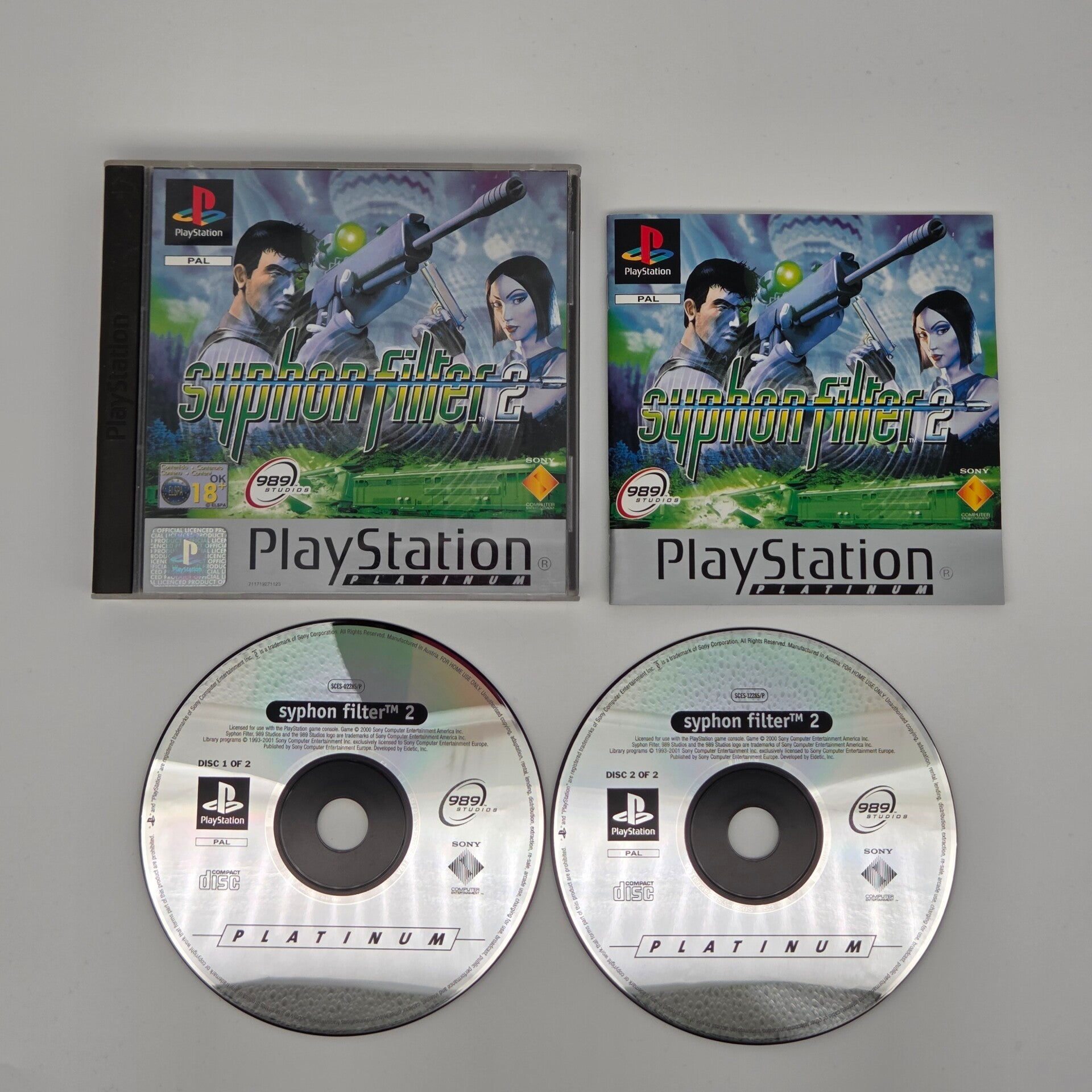 Playstation 1 Syphon Filter 2