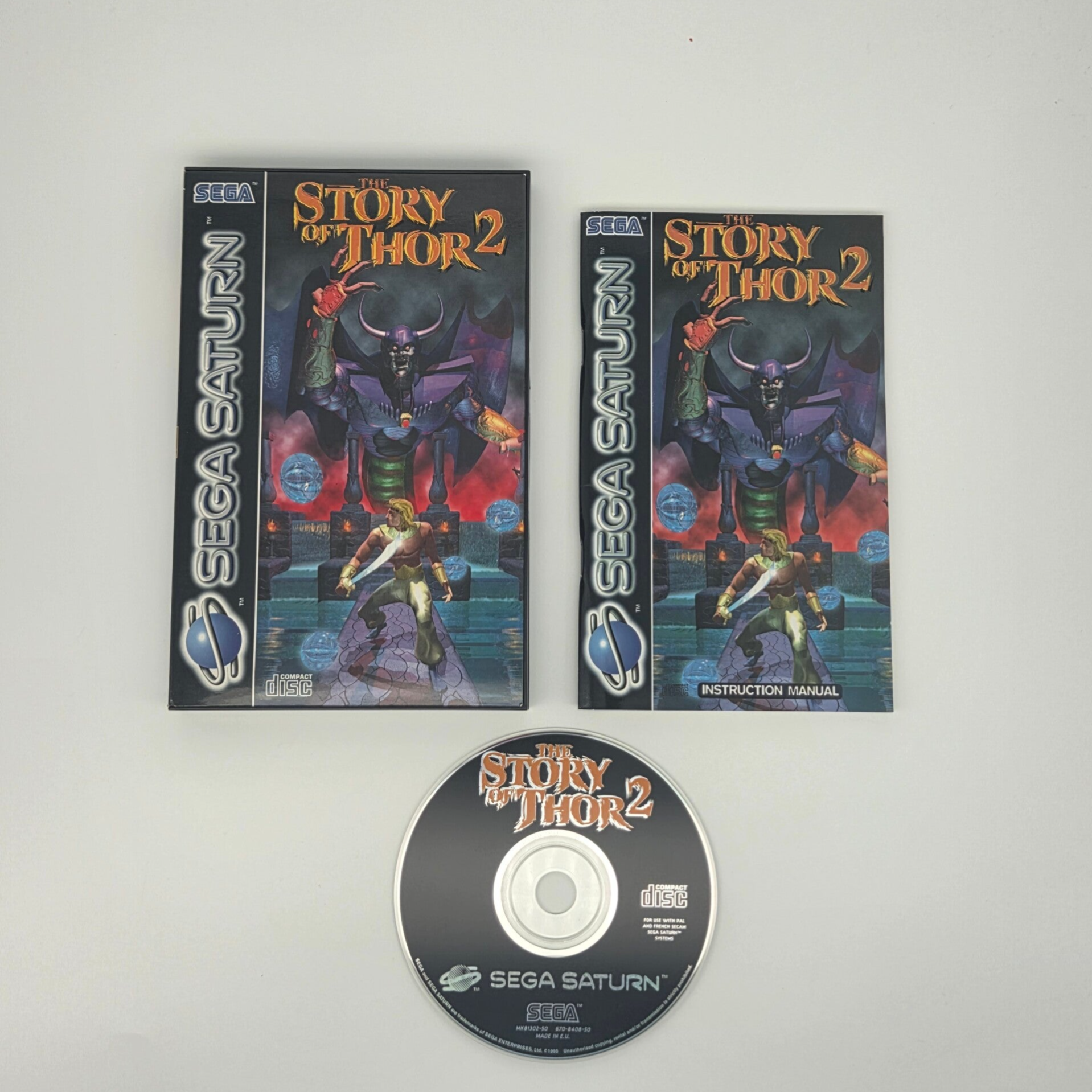 Sega Saturn The Story of Thor 2