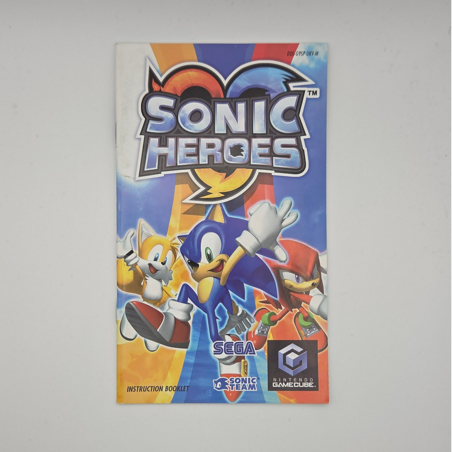 Gamecube Manual Sonic Heroes