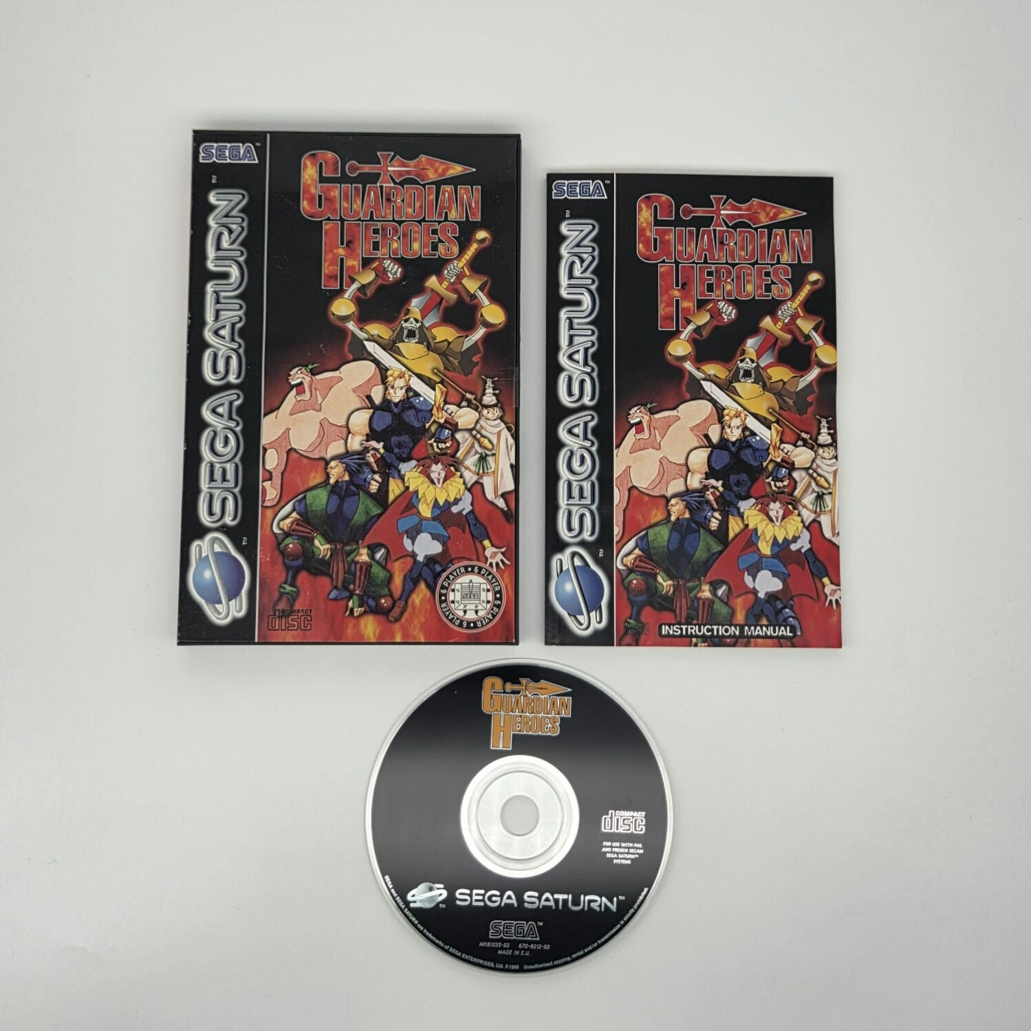 Sega Saturn Guardian Heroes