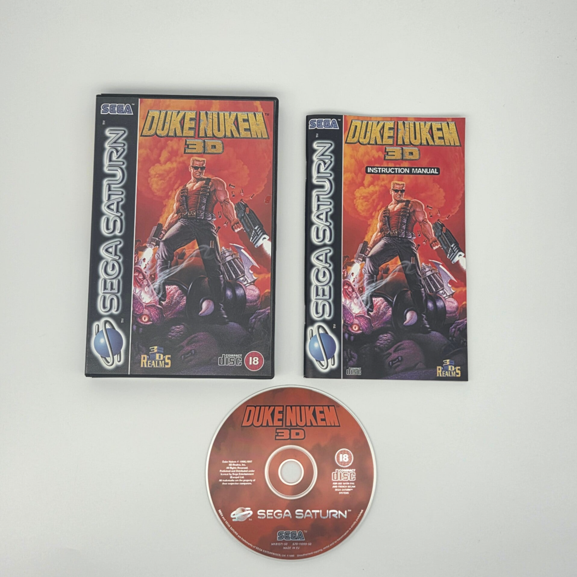 Sega Saturn Duke Nukem 3D
