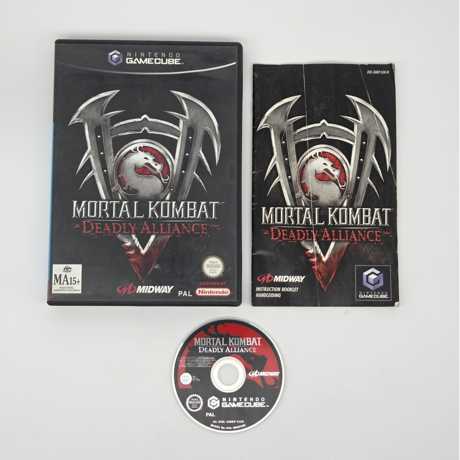 Gamecube Mortal Kombat: Deadly Alliance