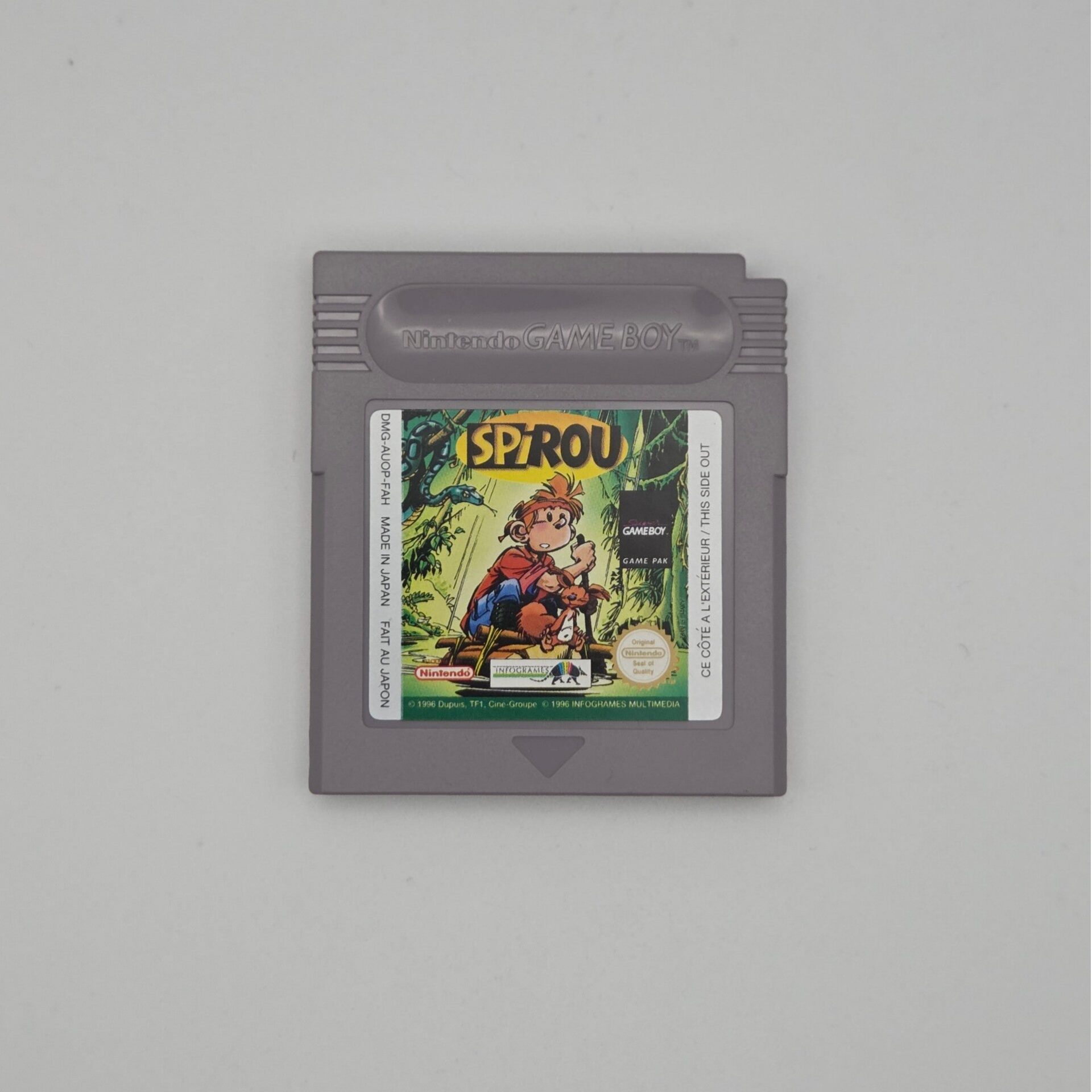 Gameboy Spirou