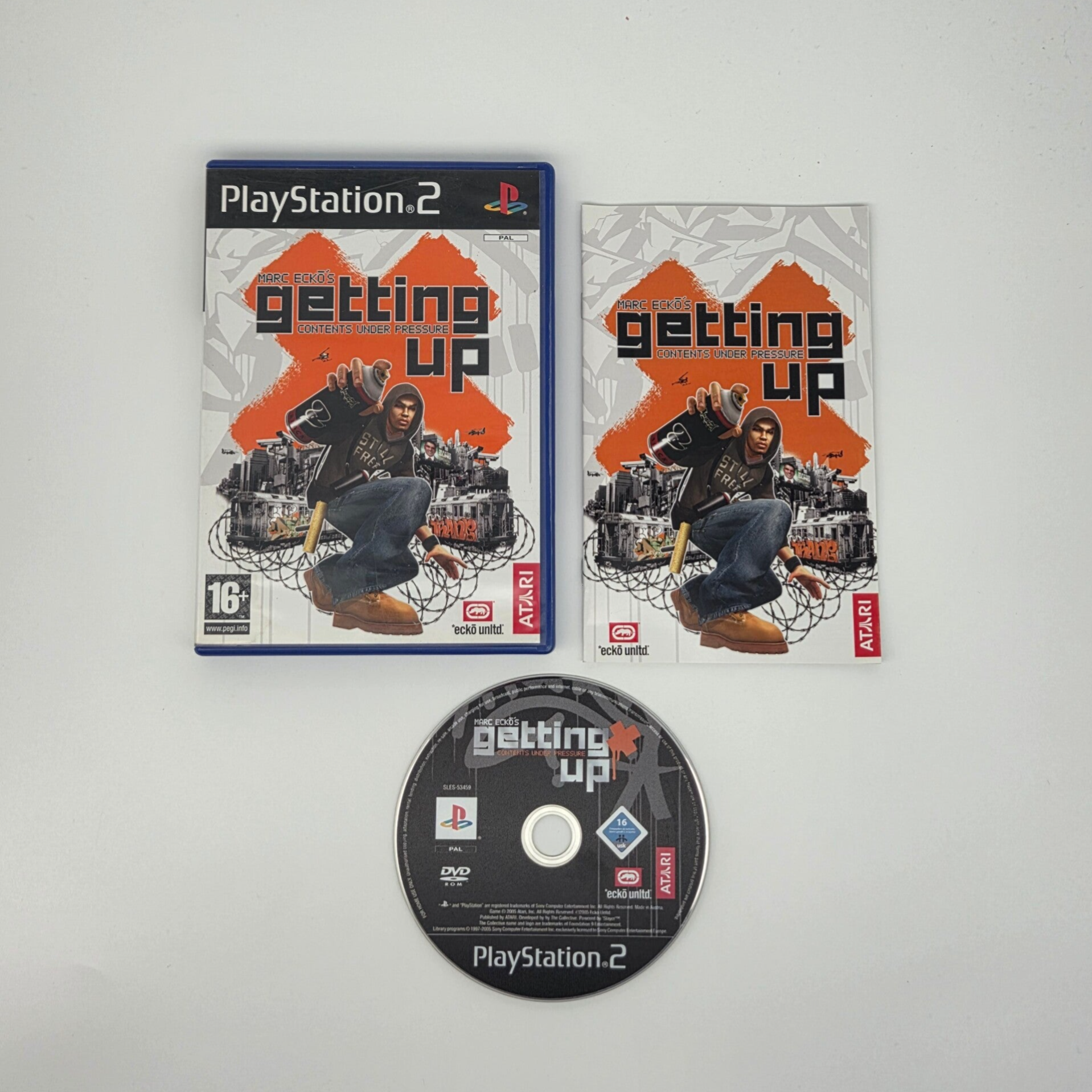 PlayStation 2 Marc Ecko’s Getting Up: Contents Under Pressure