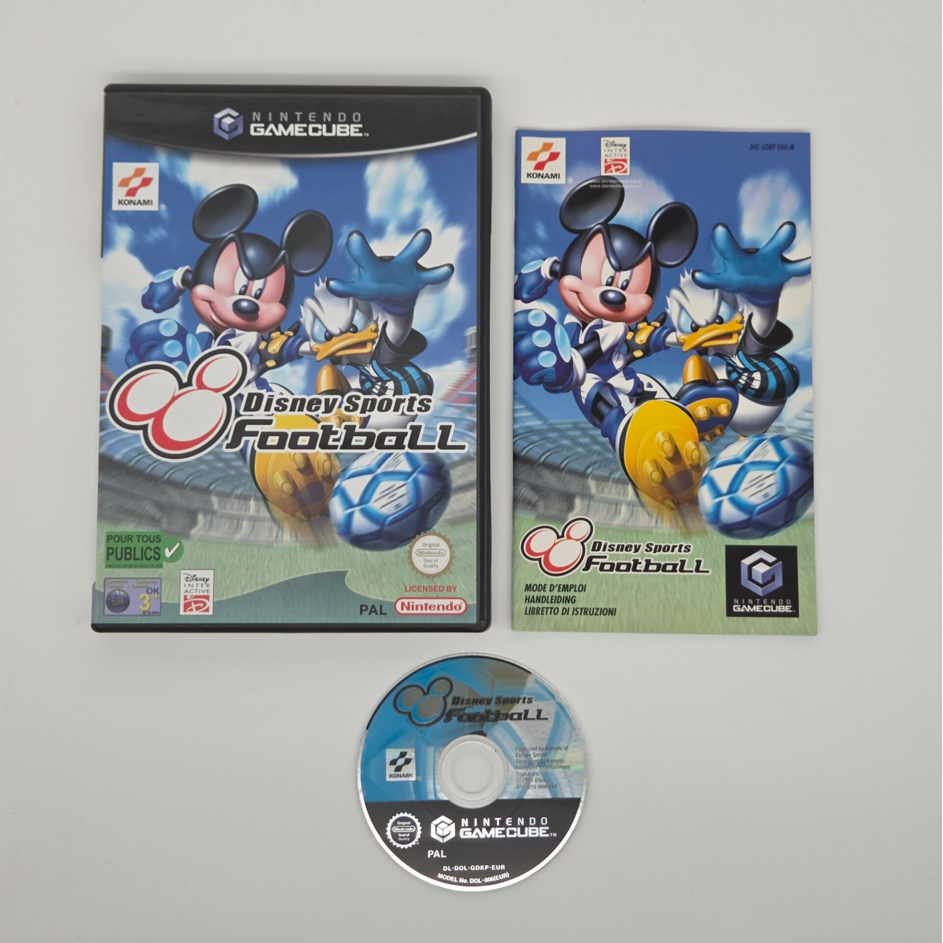 Gamecube Disney Sports Football