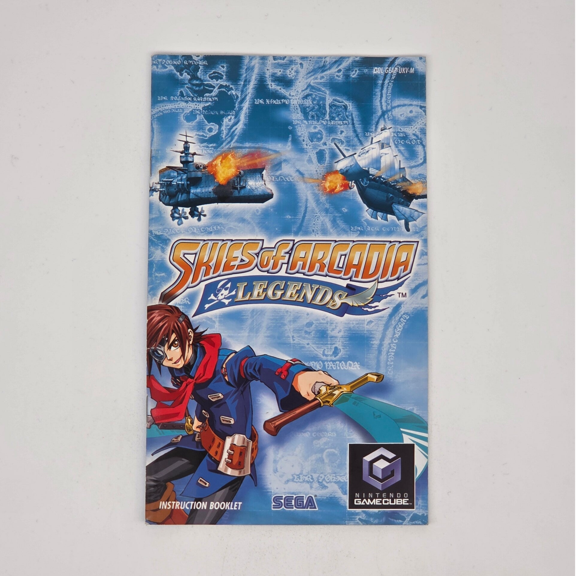 Gamecube Manual Skies of Arcadia