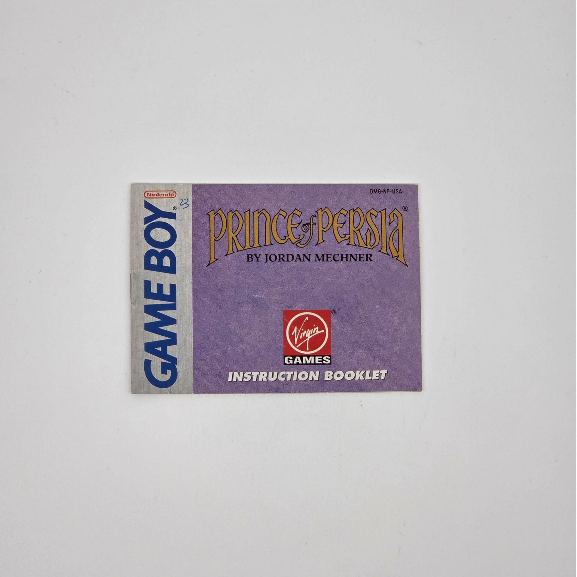 Gameboy Manual Prince of Persia