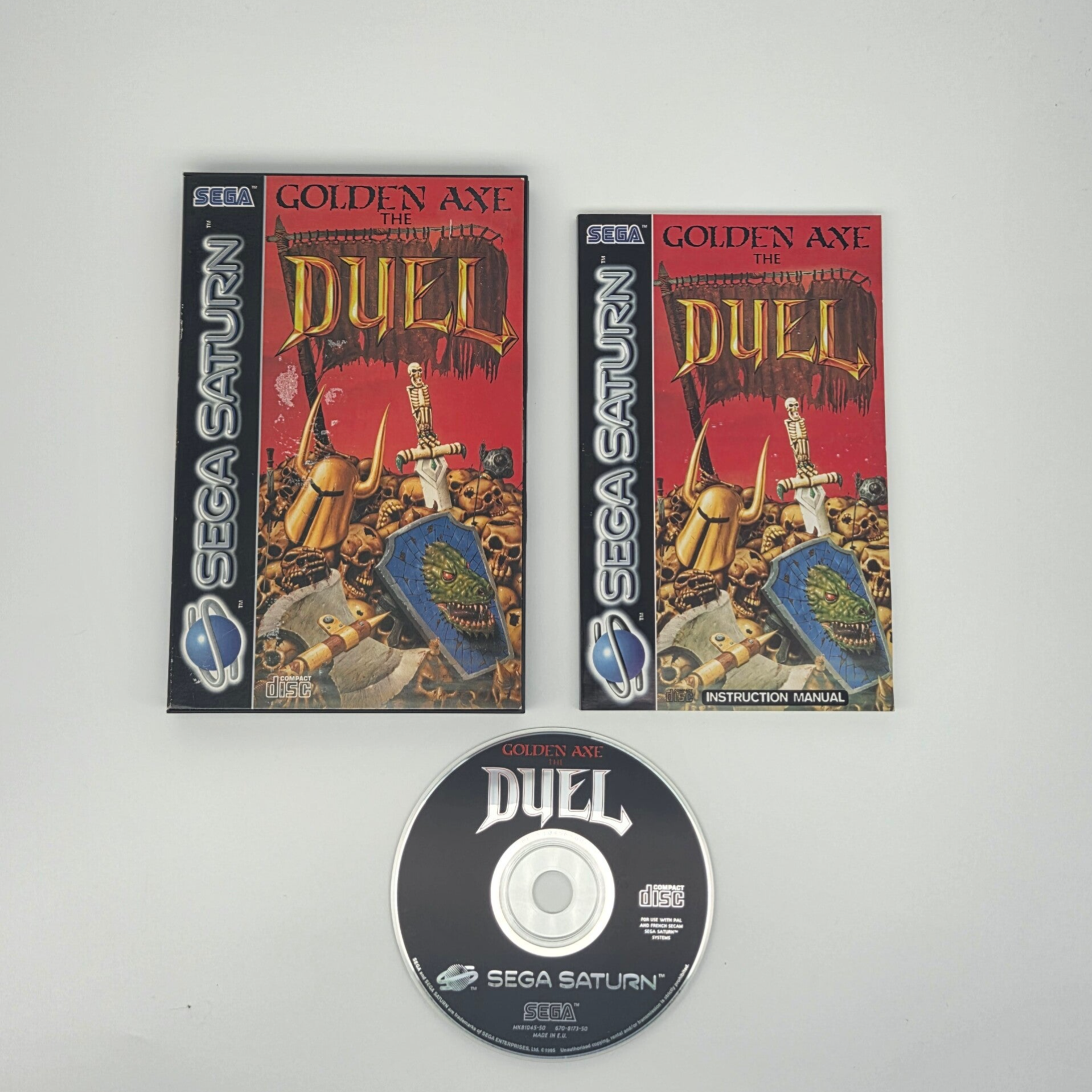 Sega Saturn Golden Axe The Duel