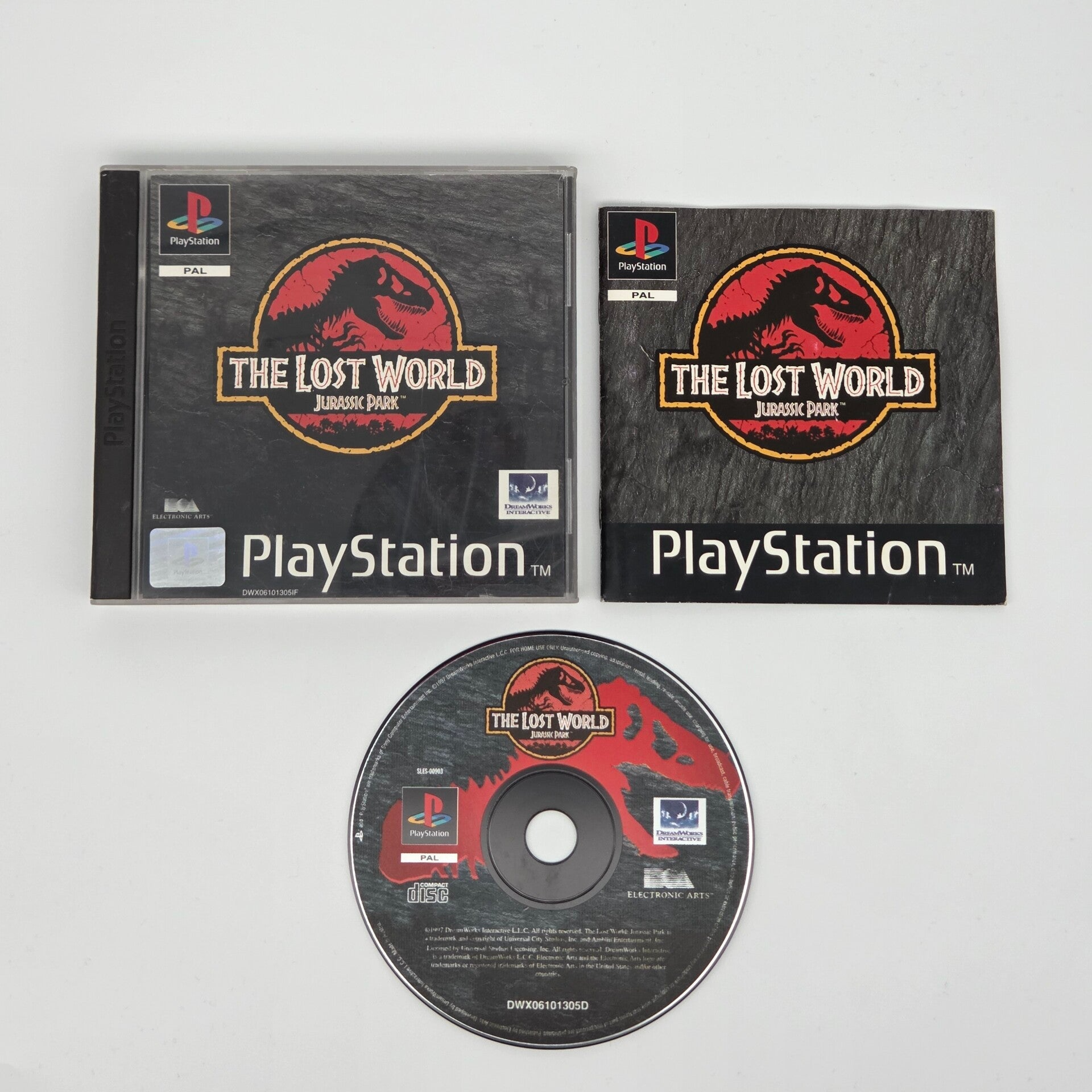 Playstation 1 The Lost World: Jurassic Park