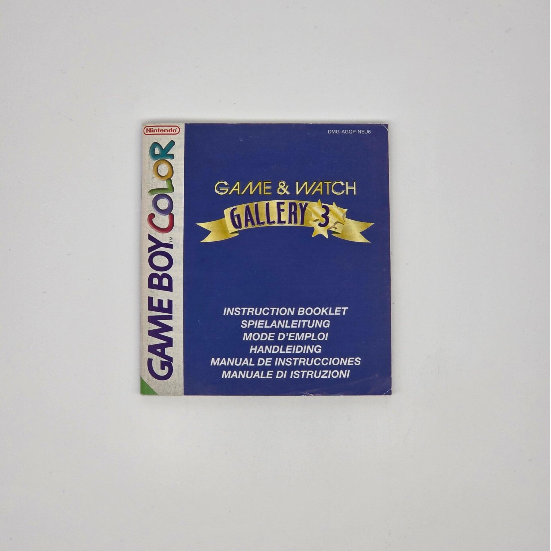 Gameboy Color Manual Game & Watch Gallery 3
