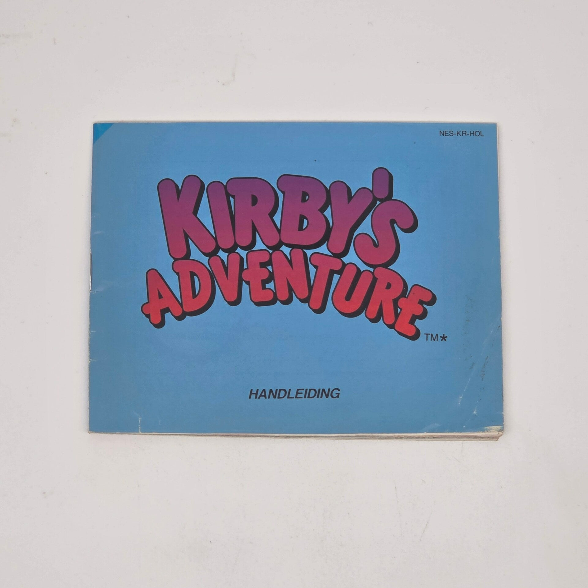 Nes Manual Kirby;s Adventure