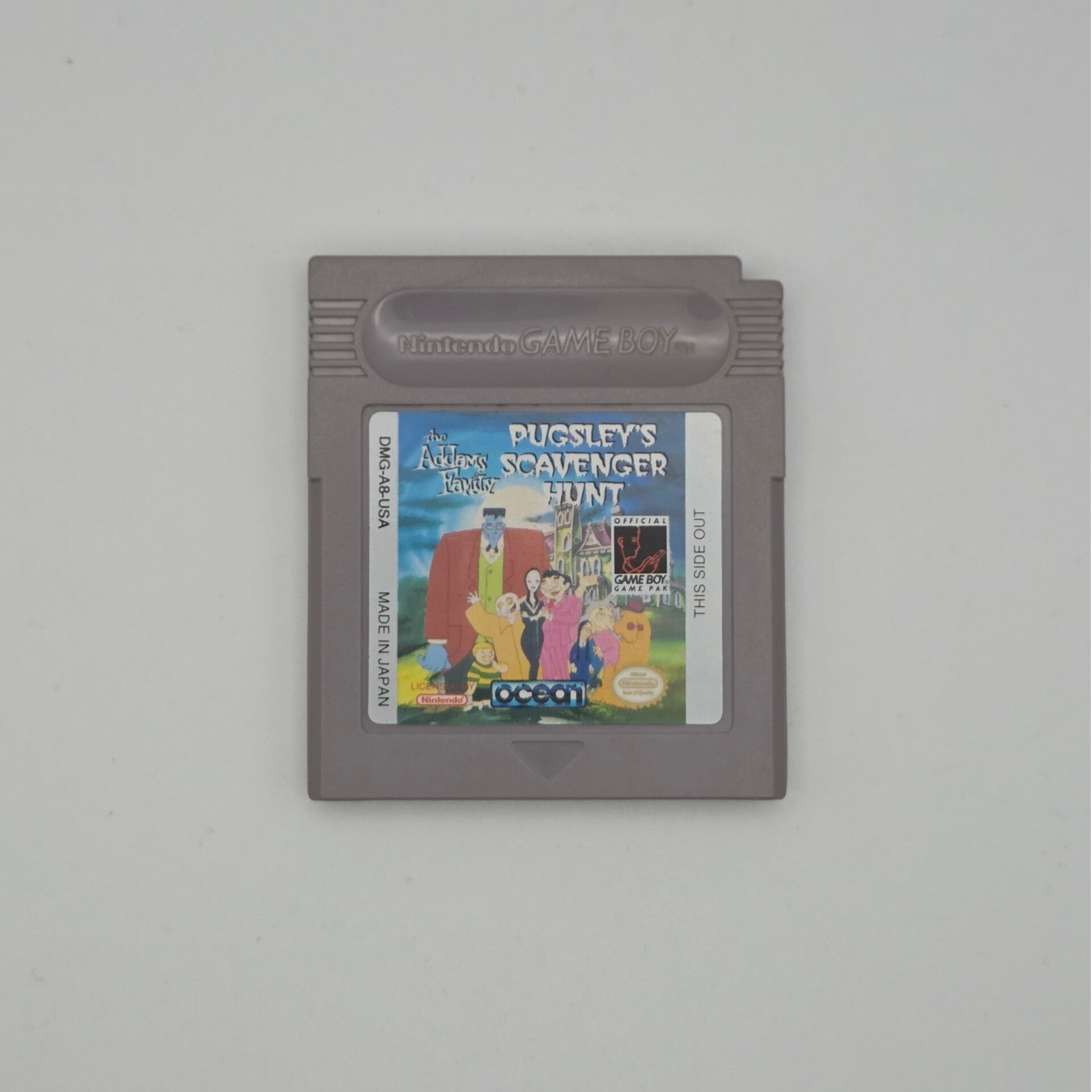 Gameboy Adams Family - Pugsley´s Scavenger Hunt